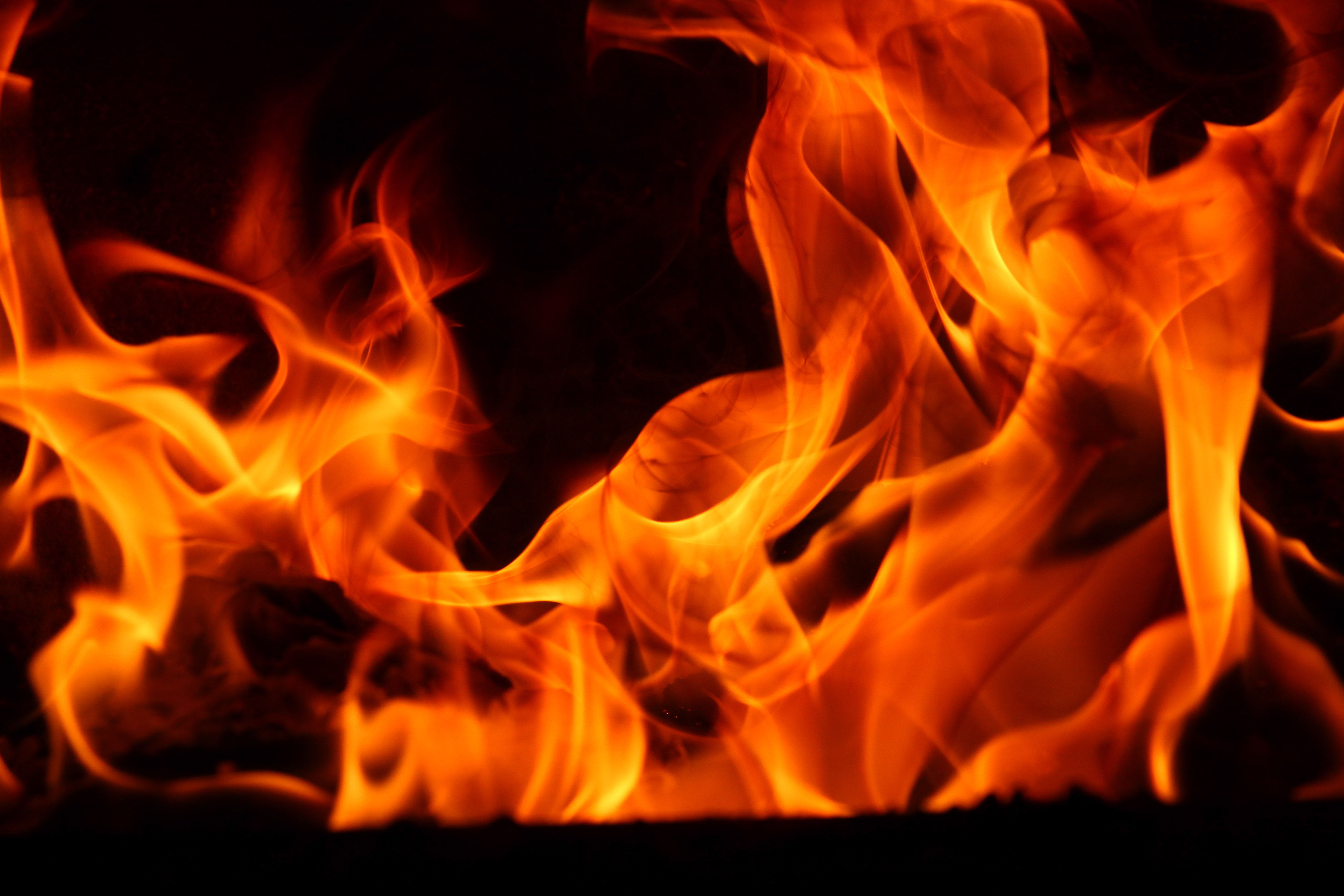 Fire Texture Furnace Hell Burning Hot Combust Wallpaper