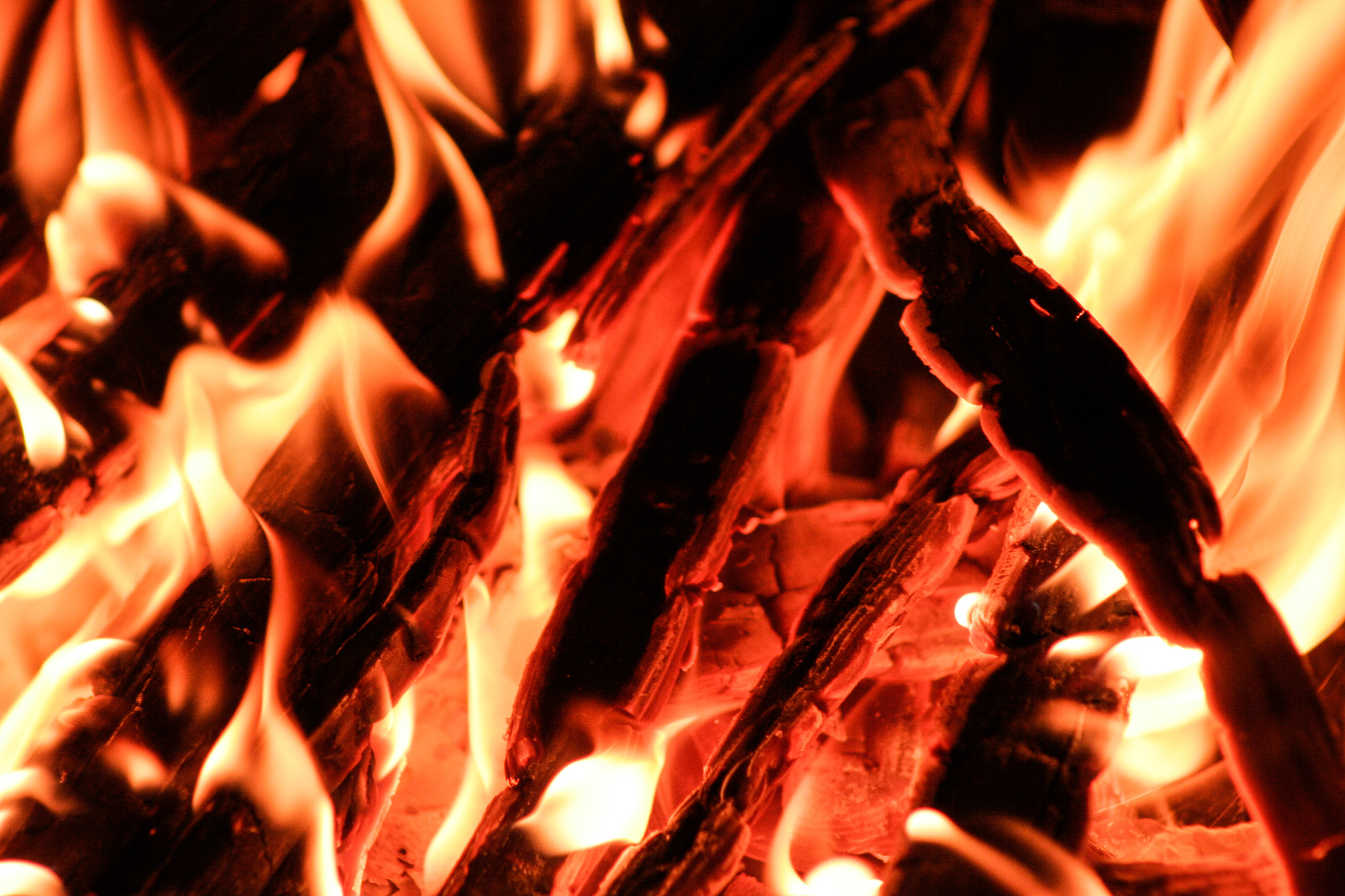 Fire Texture Hot Burn Blaze Flame Stock Wallpaper