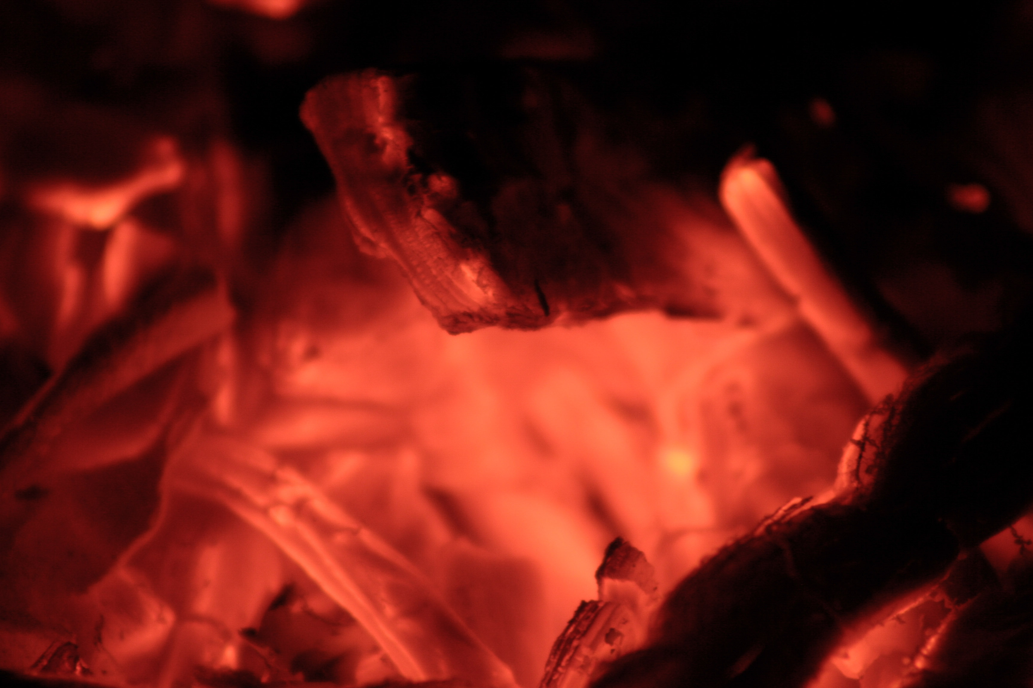 Fire Texture Hot Coal Burn Blaze Element Stock Photo
