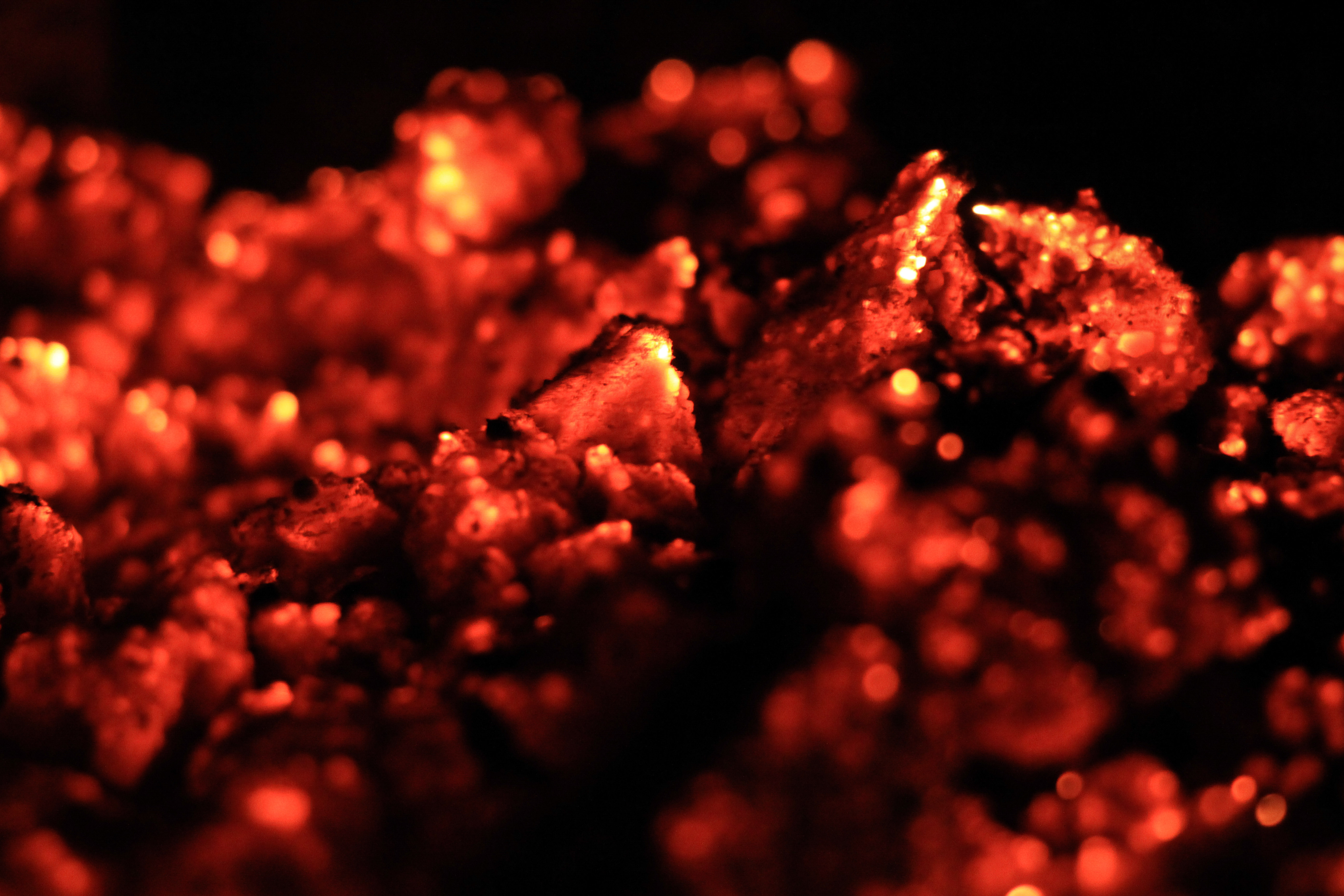 Fire Texture Photo Burning Glow Hot Red Orange Burn Photo