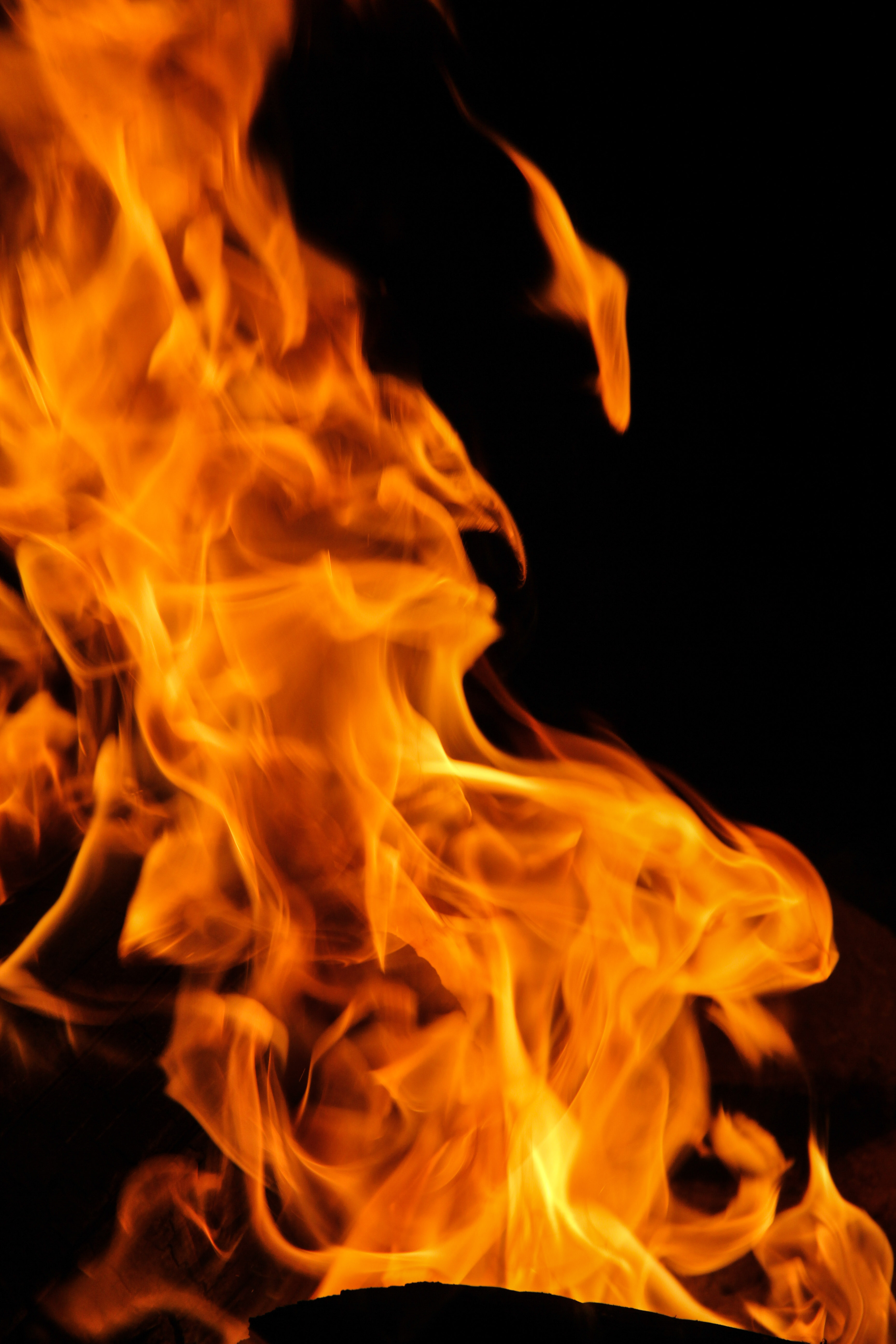 Fire Texture Power Burn Element Glow Bonfire