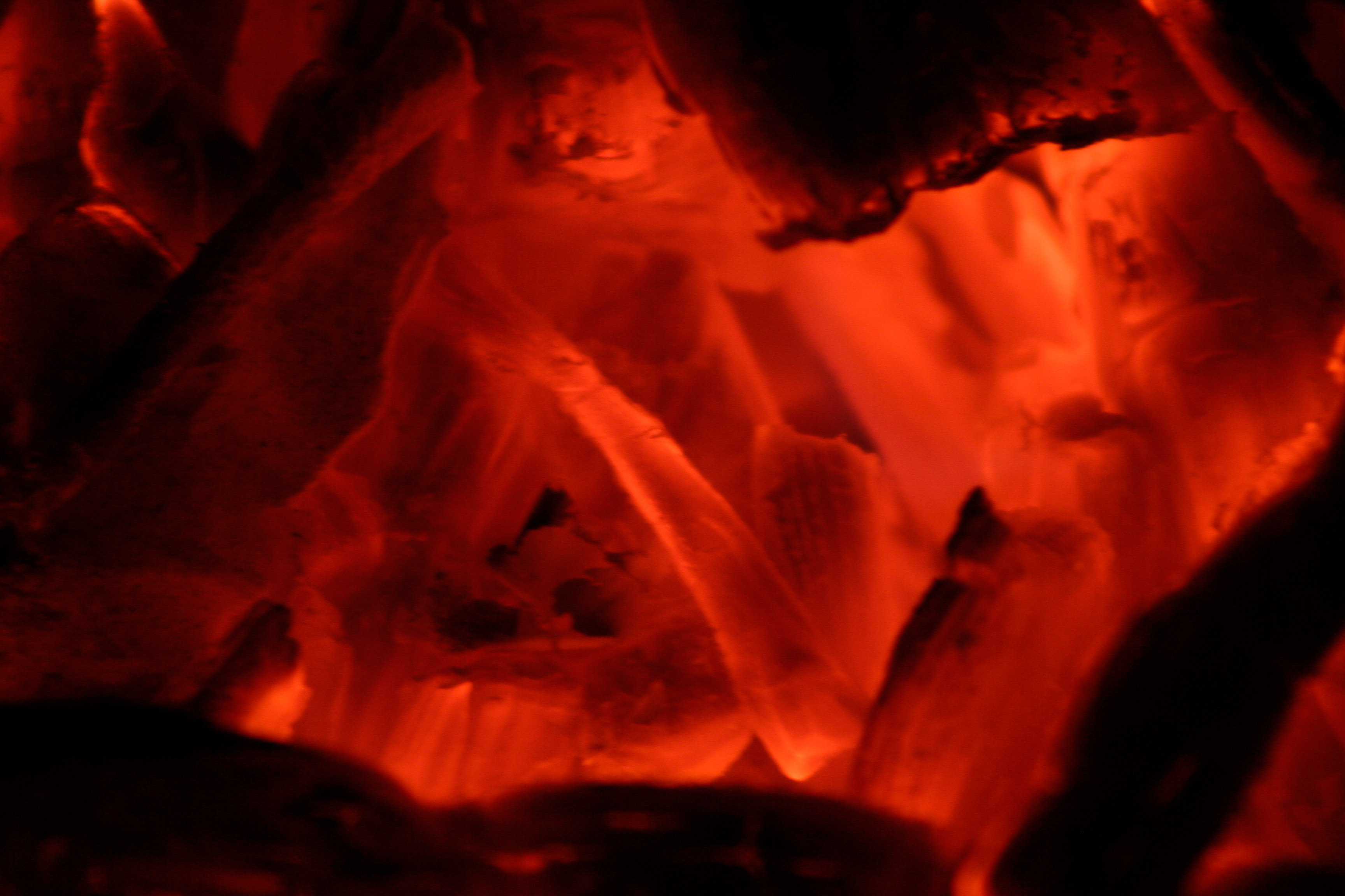Fire Texture Red Hot Coal Orange Heat Danger