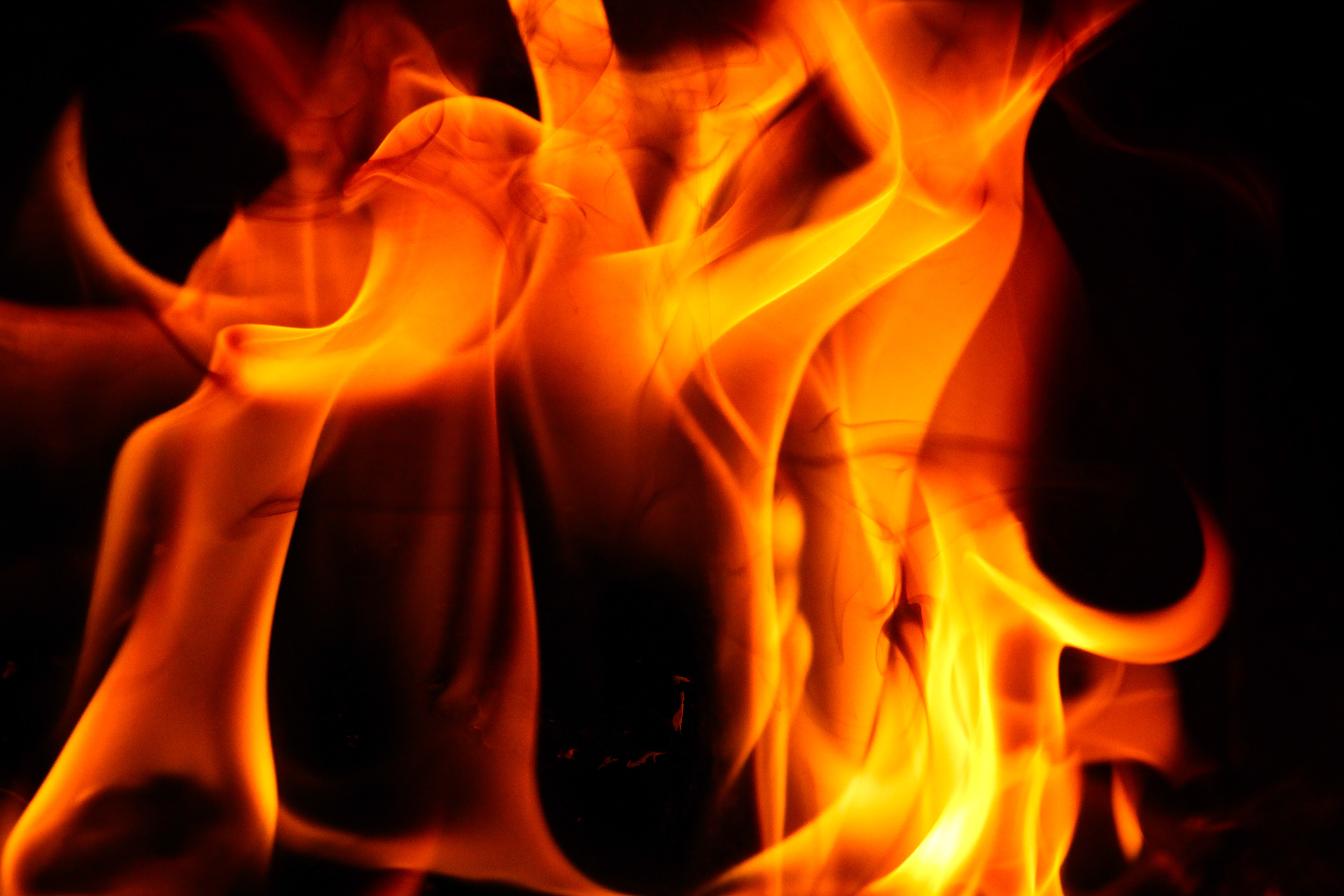 Fire Texture Sexy Flame Dance Furnace Burning Wallpaper