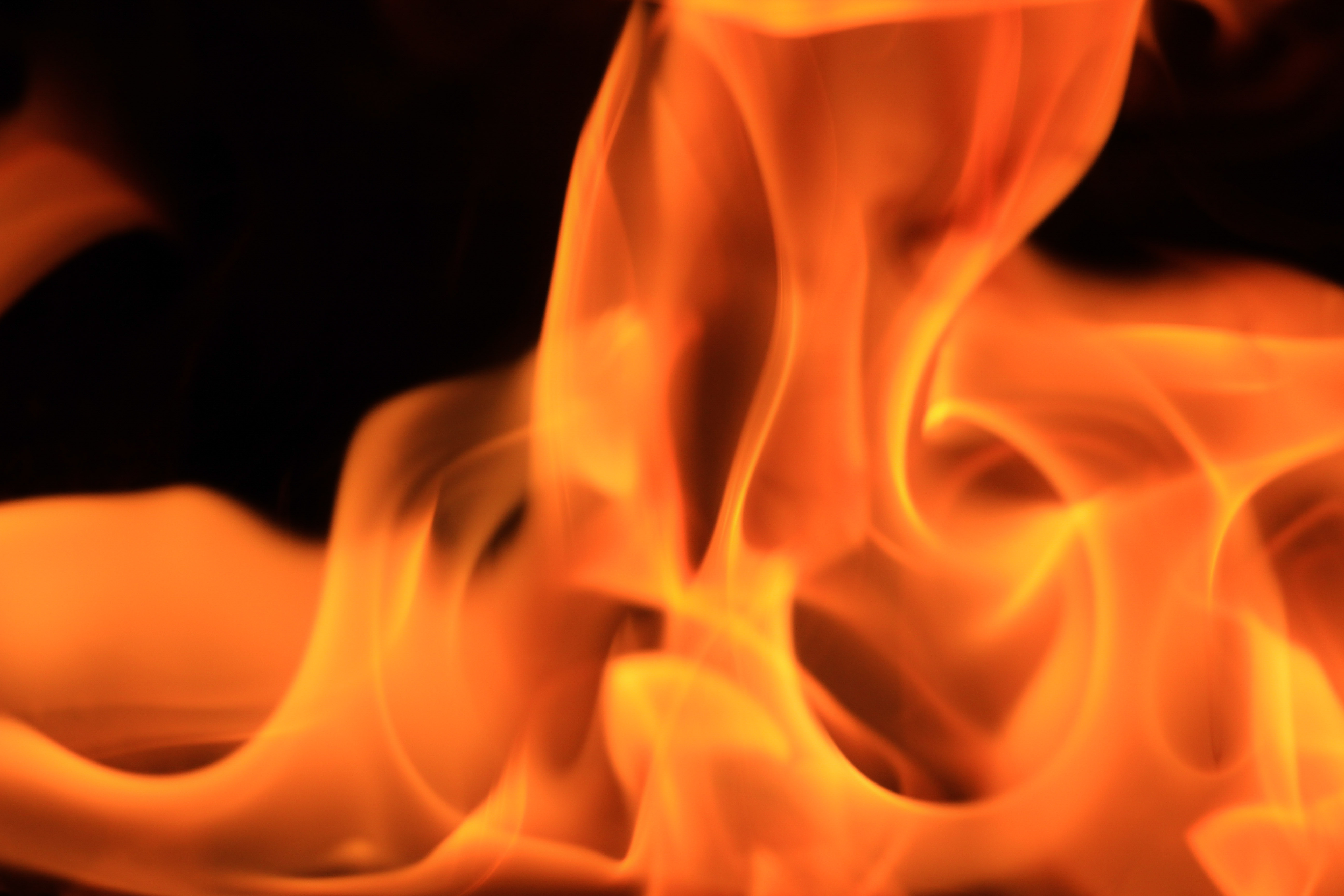 Fire Texture Swirl Burn Flame Dance Hot Photo