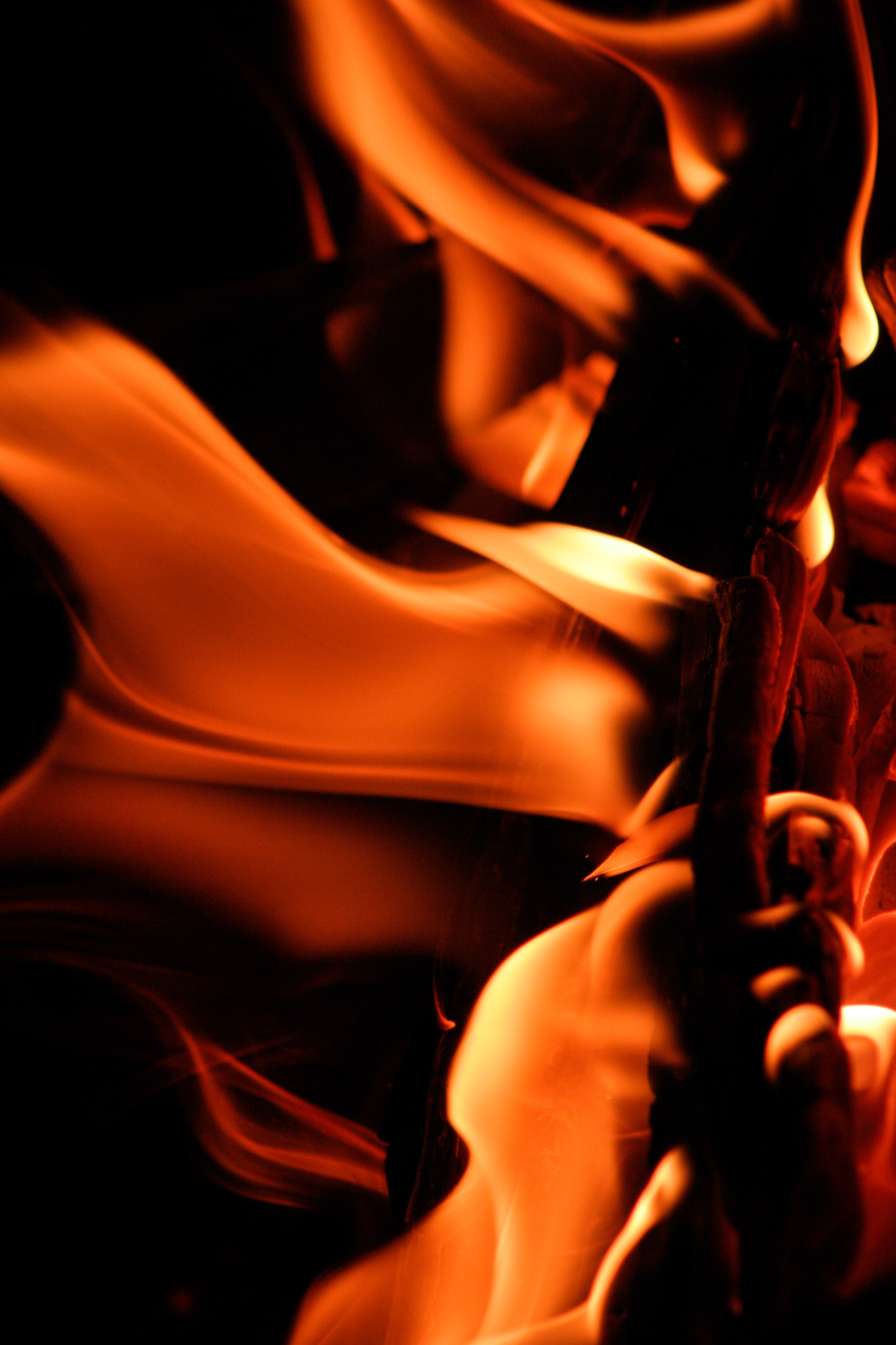 Flame Texture Fire Hot Burn Combust Power Element