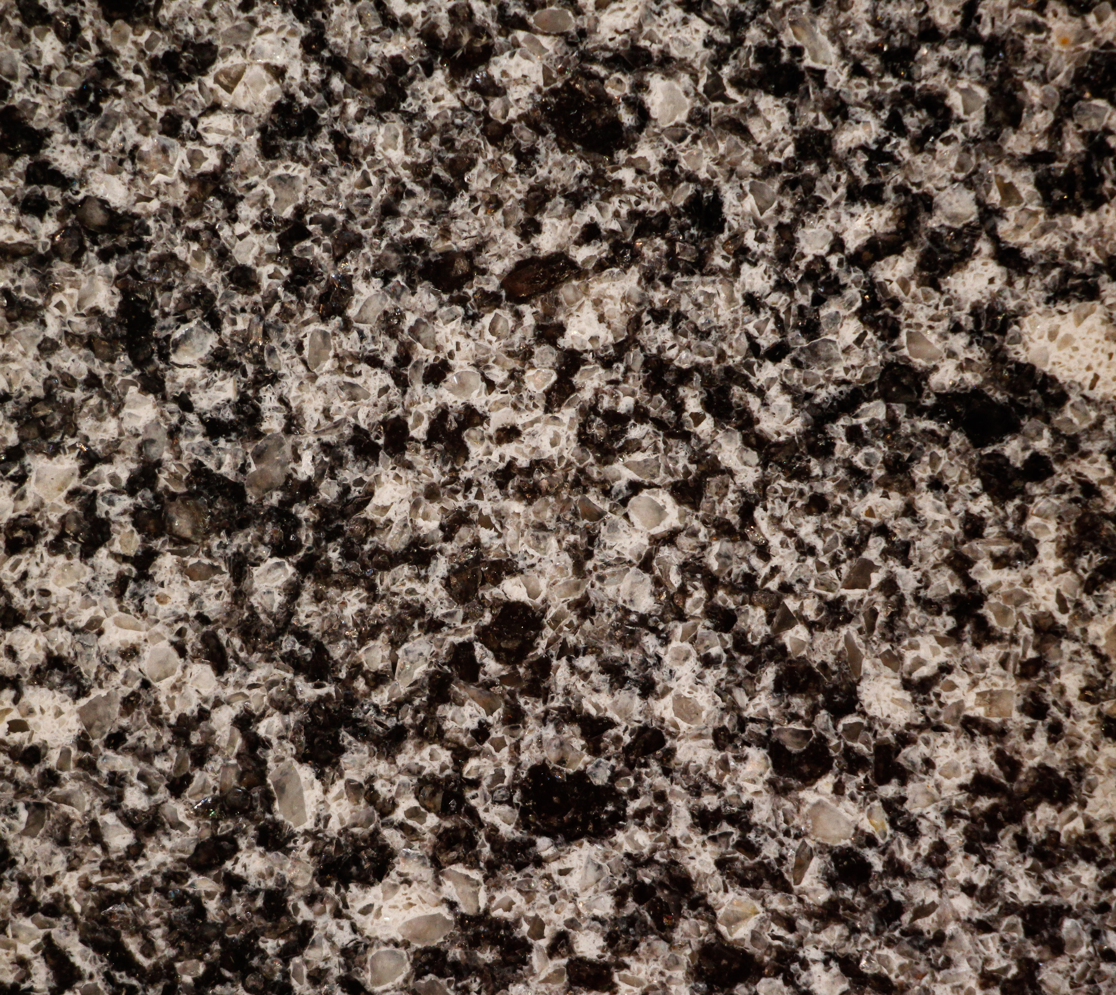 Granite Texture Stone Counter Black White Rock Pattern Stock Photo