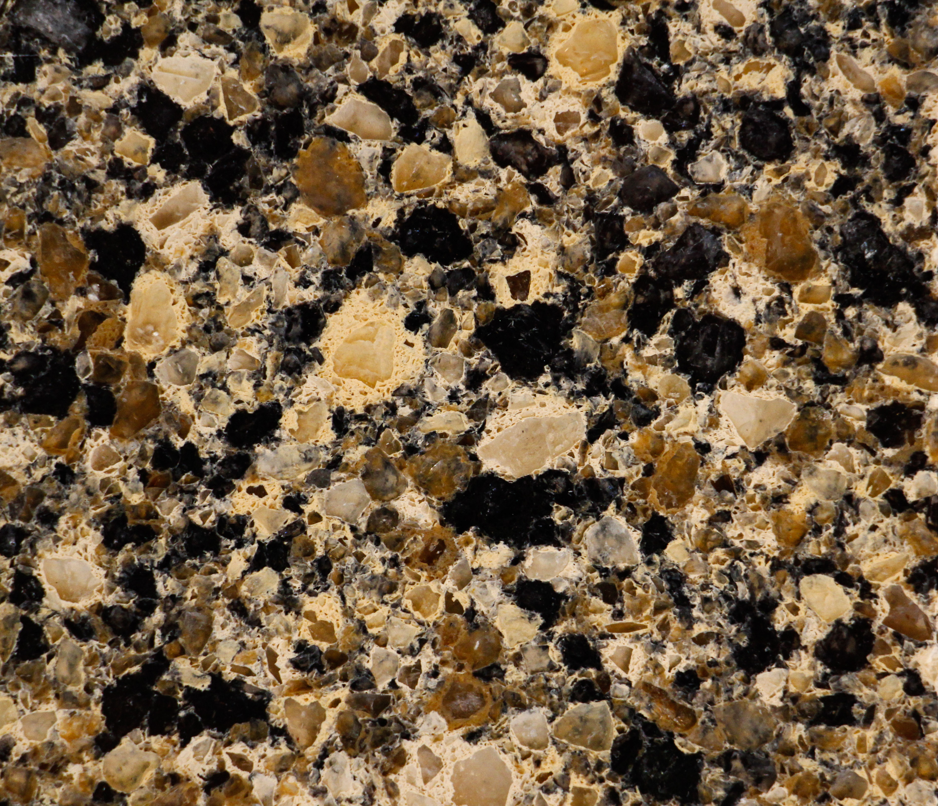 Granite Texture Stone Counter Top Sample Rock Speckled Gold