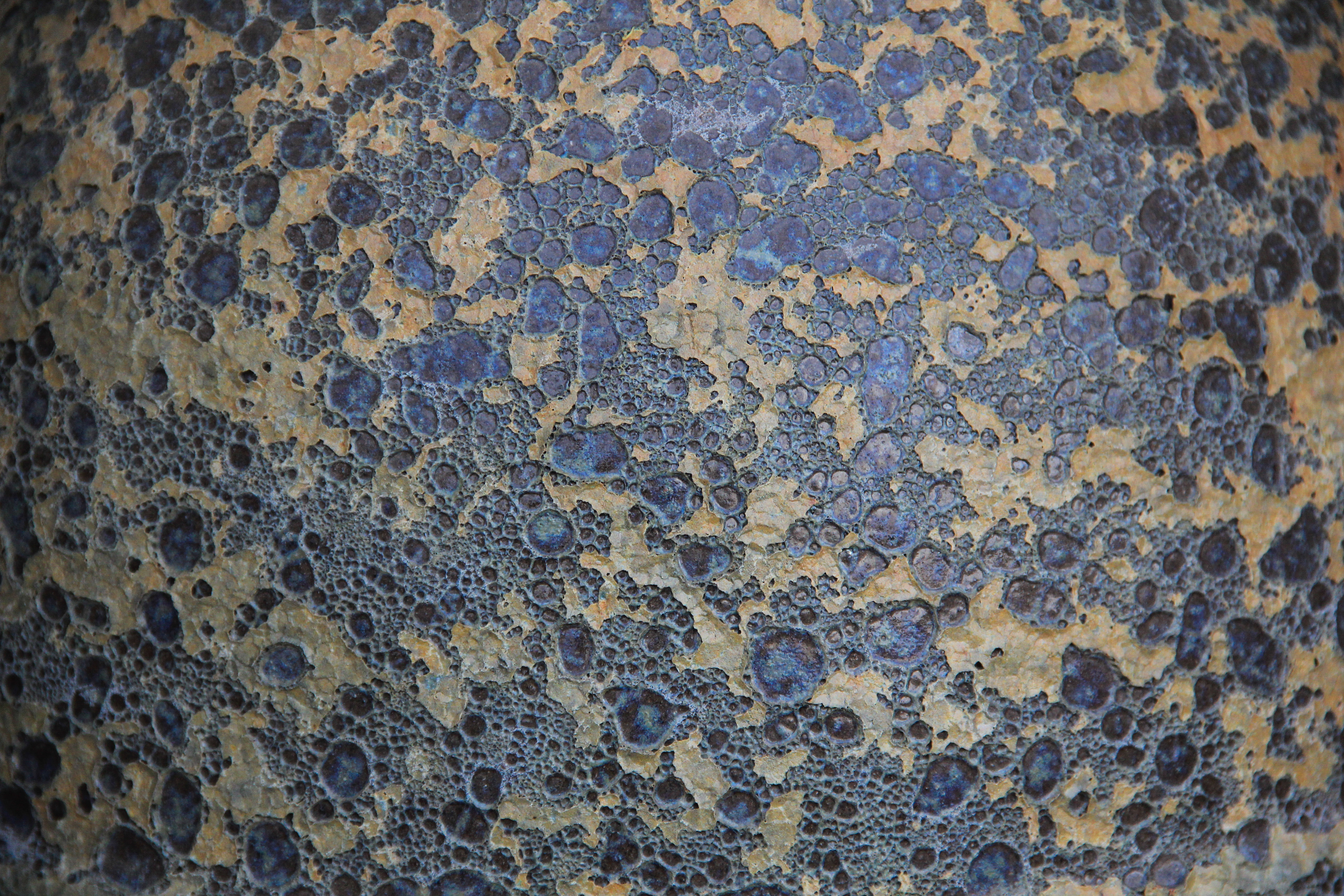 Grunge Texture Alien Landscape Crater Glazed Paint Spotted Rough Abstract