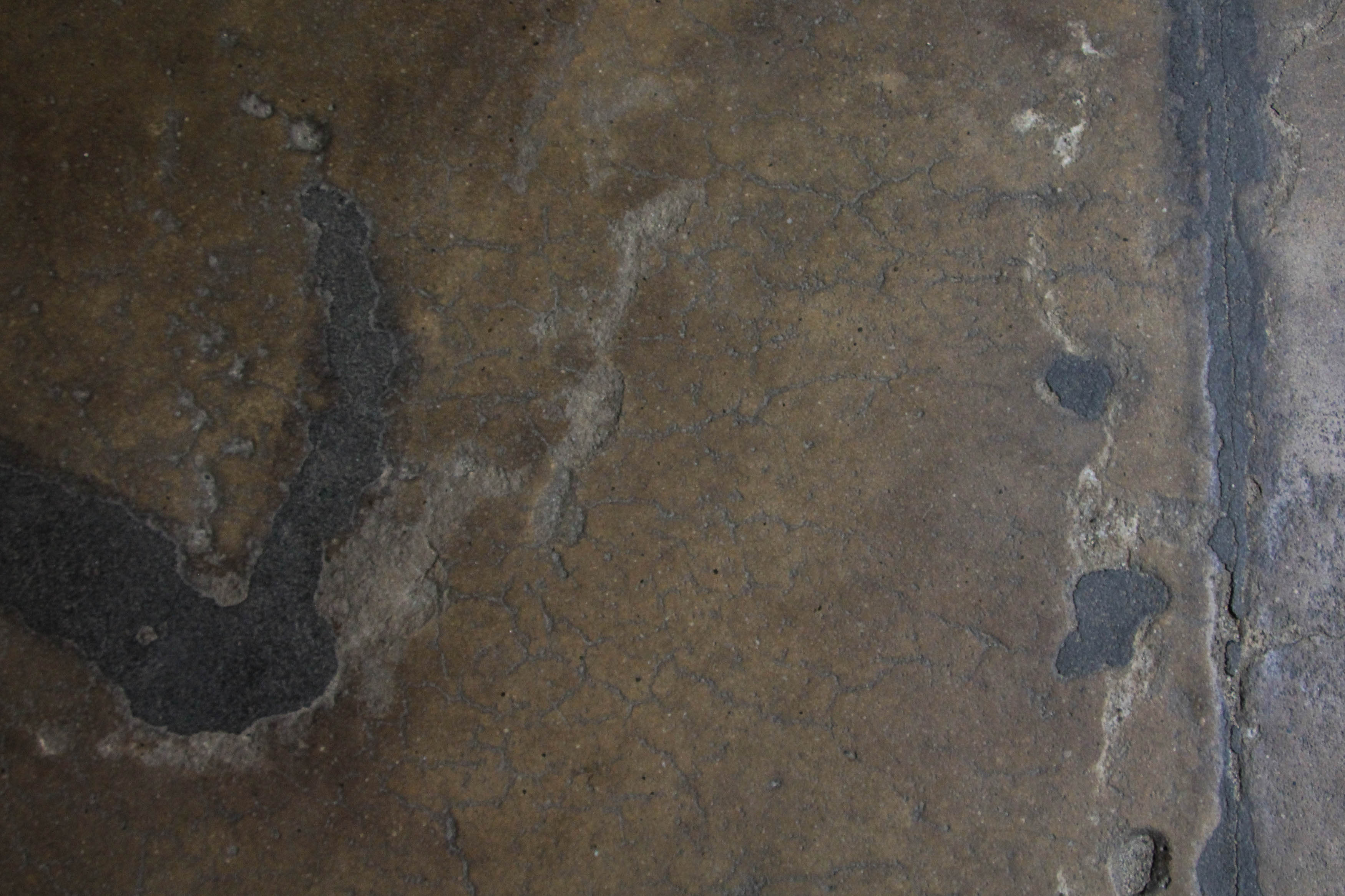 Grunge Texture Broken Concrete Stained Floor Rough Brown Stock Wallpaper