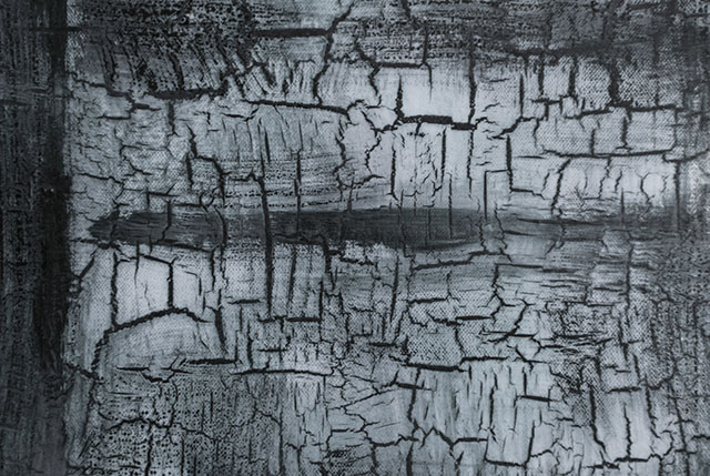 Grunge Texture Grey Cracked Paint Effect Wallpaper Cracks Split