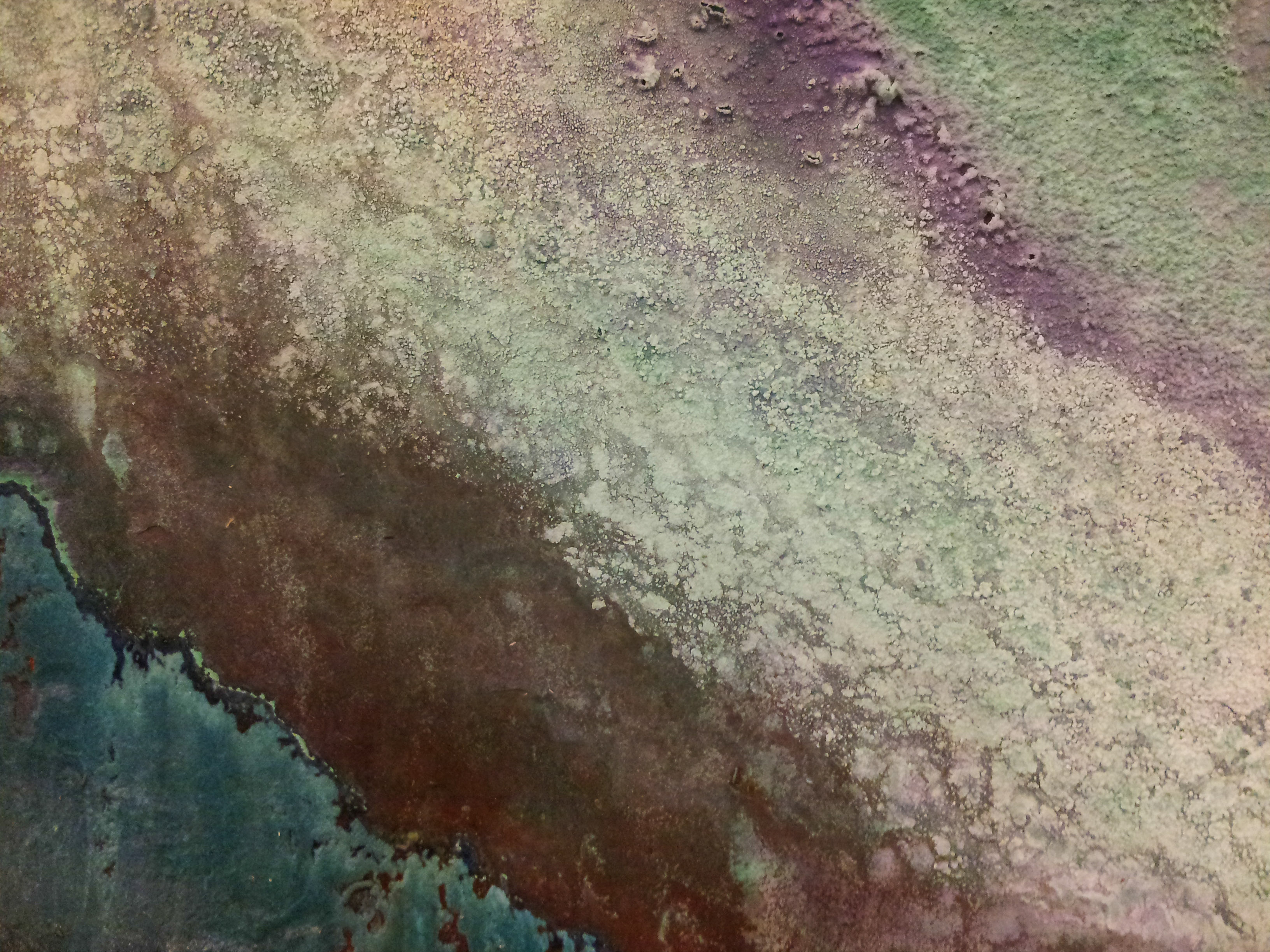 Grunge Texture Hard Water Metal Surface Antique Abstract Wallpaper