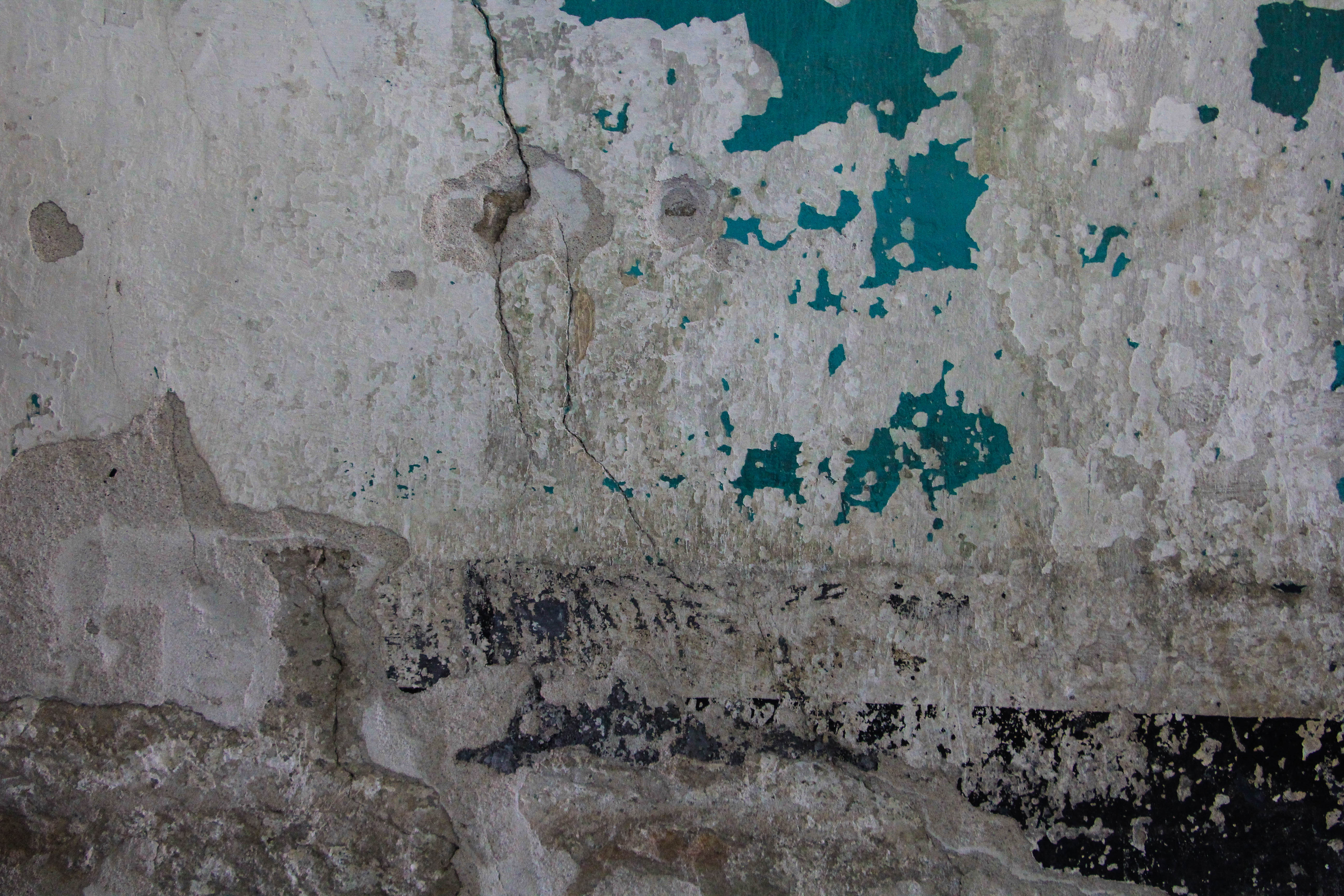 Grunge Texture Old Wall Beat Up Dirty Grime Cracked Layered Stock Photo