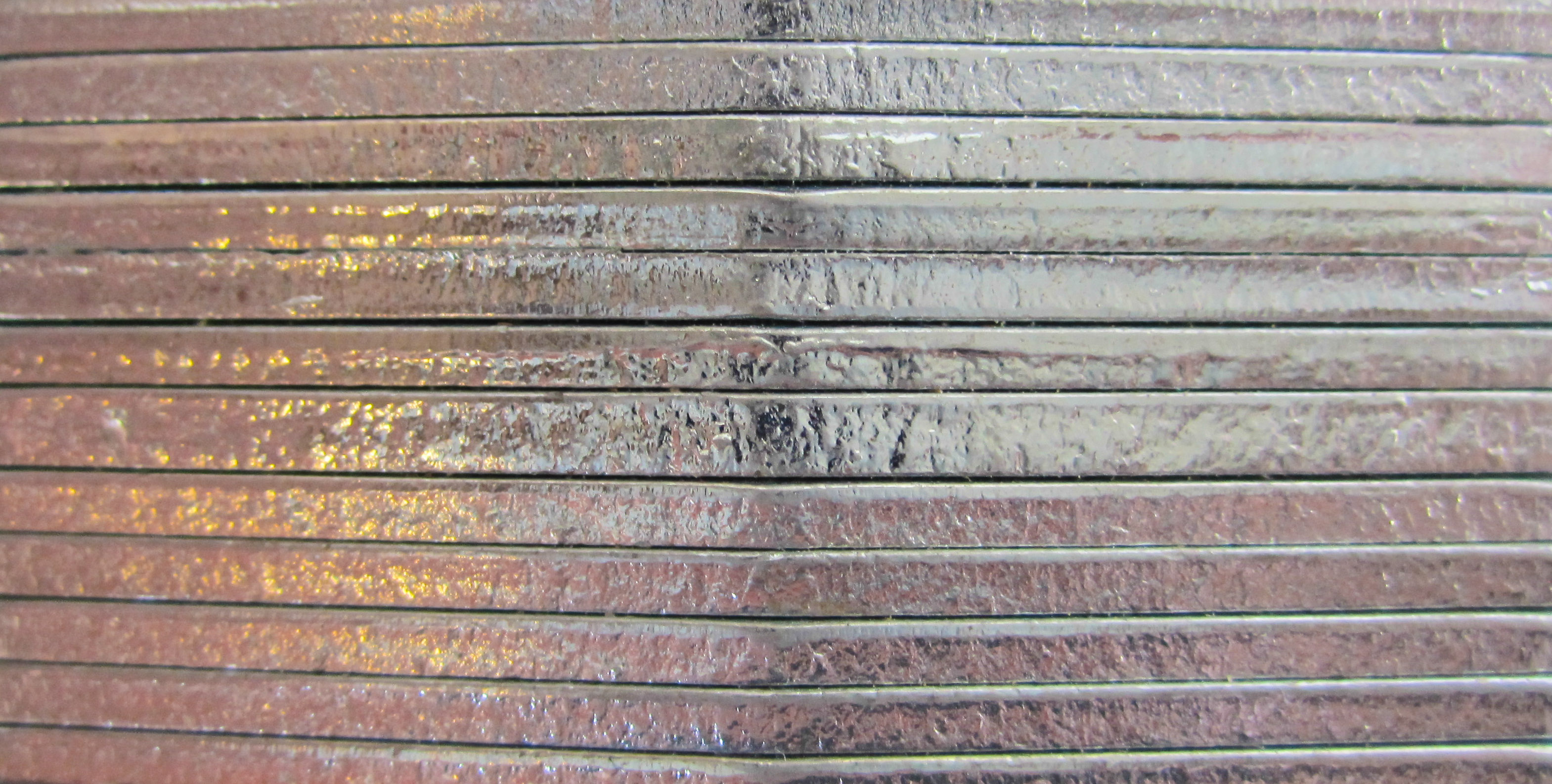 Iron Slab Texture Metal Plate Grey Polished Stock Photo