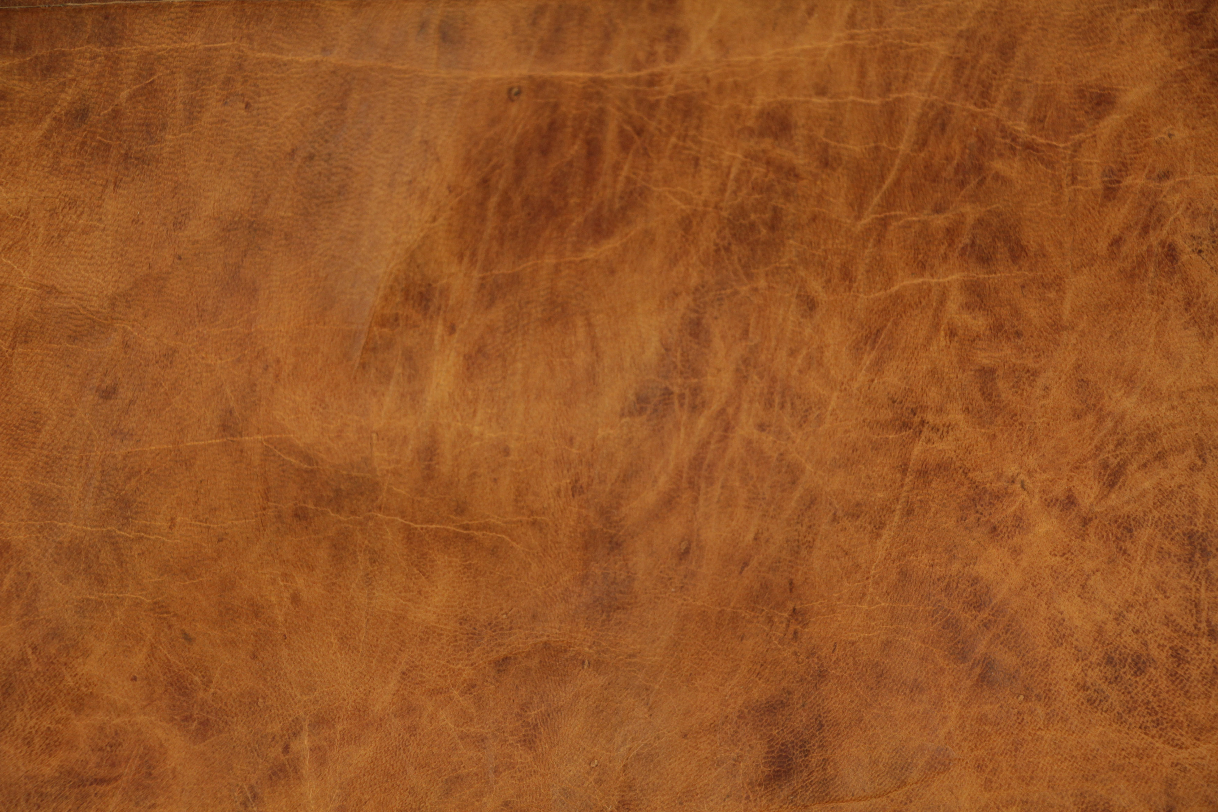 Leather Texture Brown Soft Smooth Old Finish Material Photo