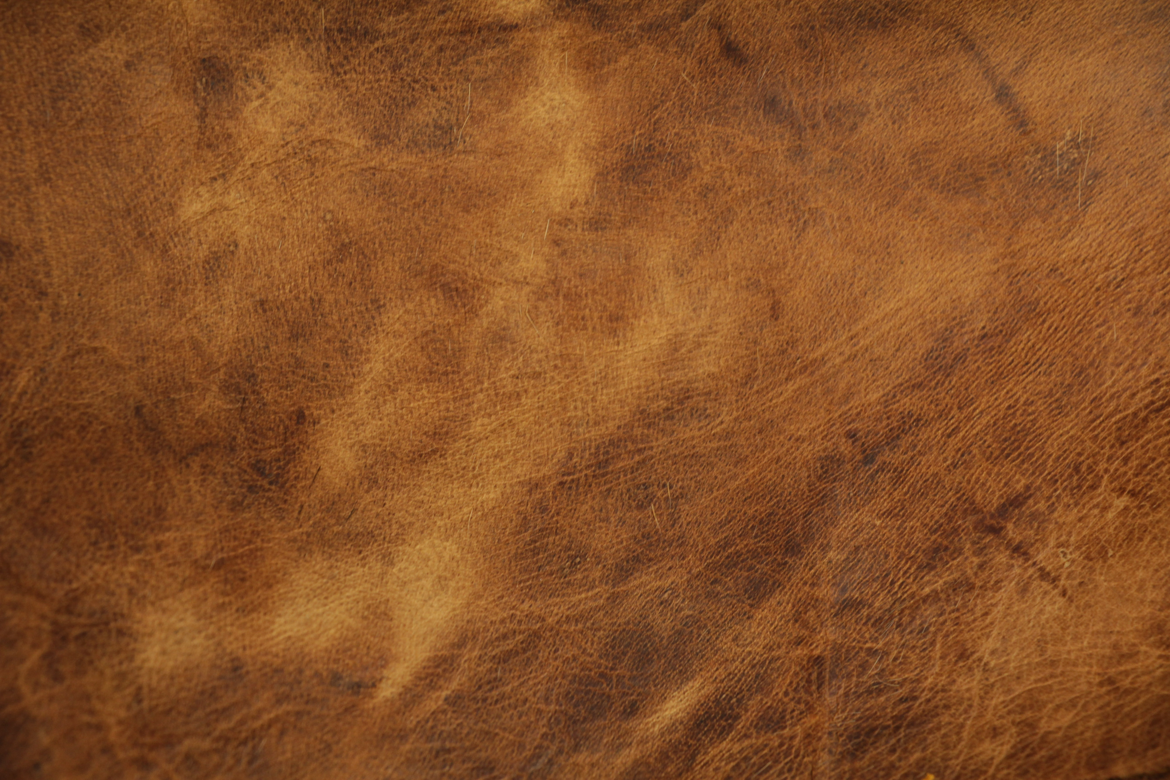 Leather Texture Brown Uneven Pattern Smoth Old Fabric Photo