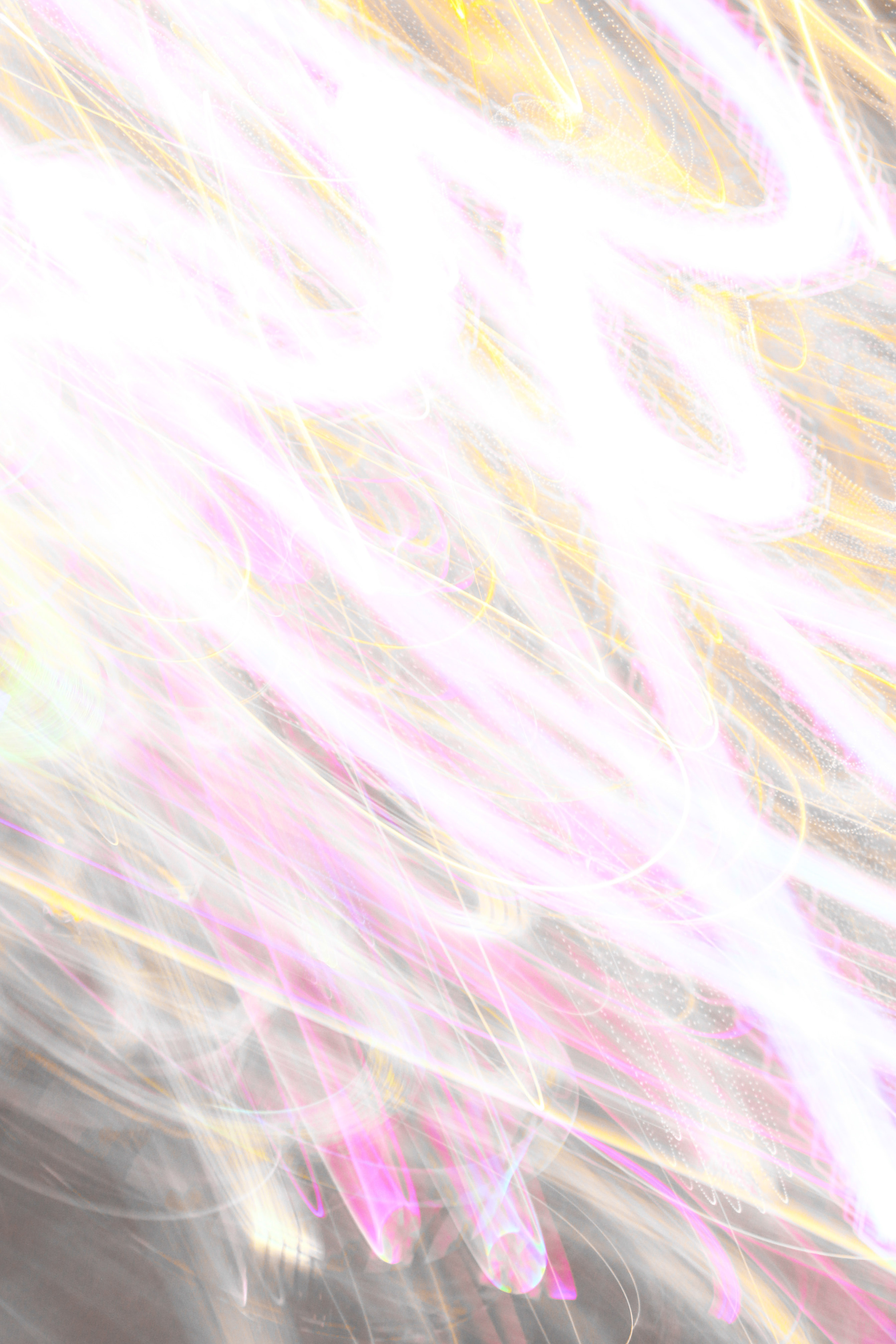 Light Texture Explosion Glowing Lines Fuzzy Swirling