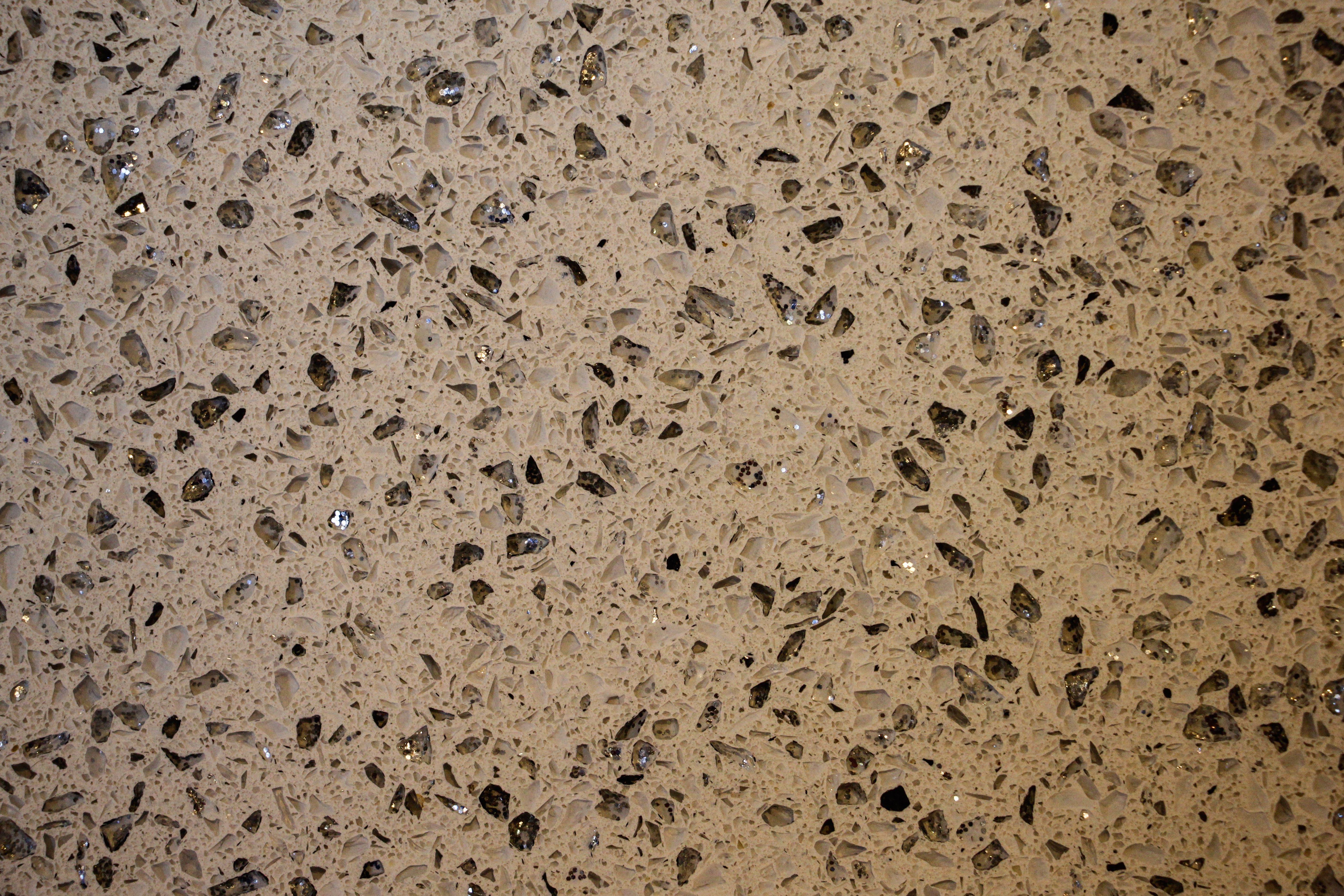 Rock Texture Counter Top Granite Surface Stone Speckled Tan Photo