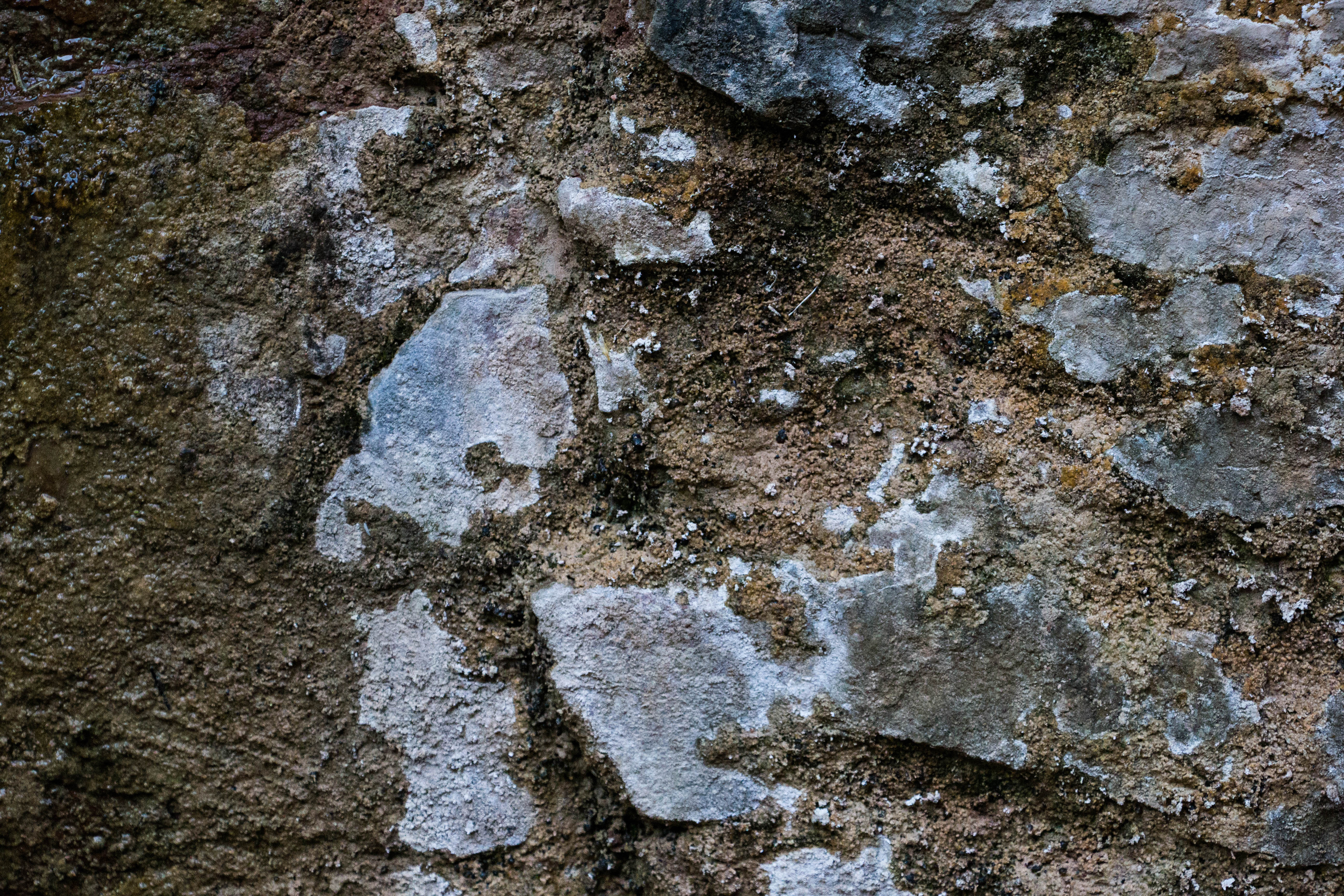 Rock Texture Grunge Chipped Damaged Wall Concrete Stock Photo