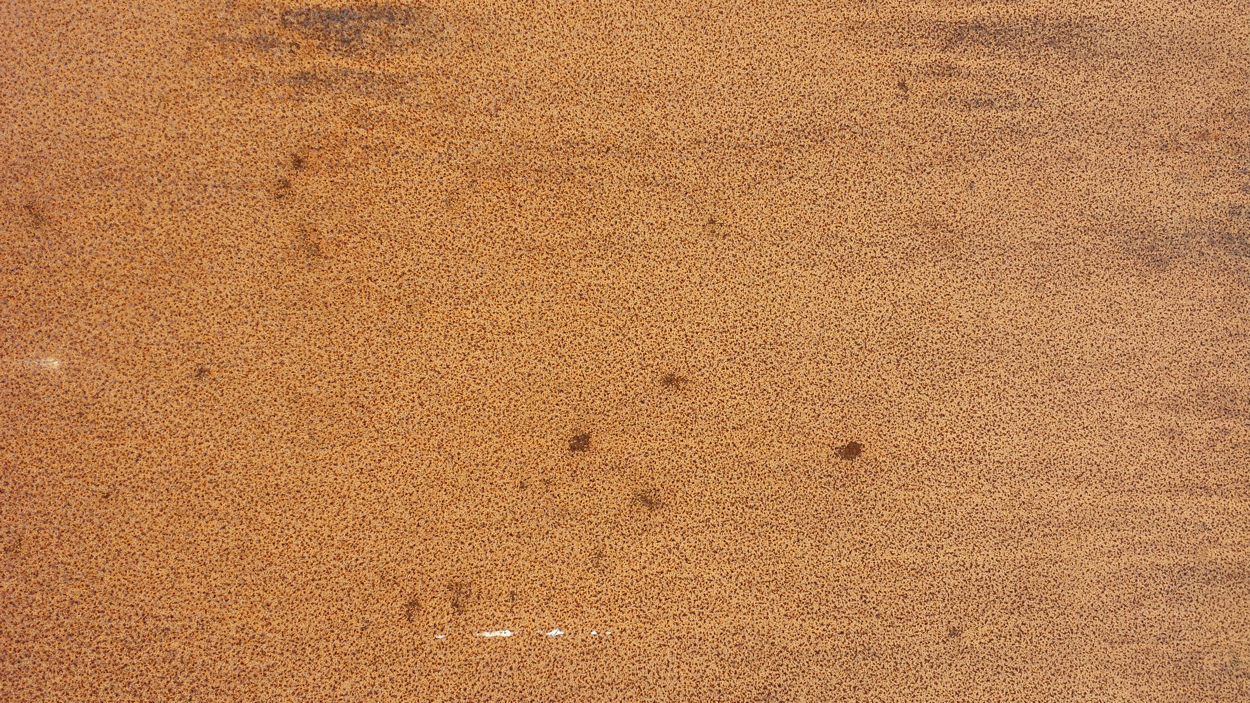 Rusted Grunge Texture Metal Wall Oxidized Steel Spotted Surface Wallpaper Orange