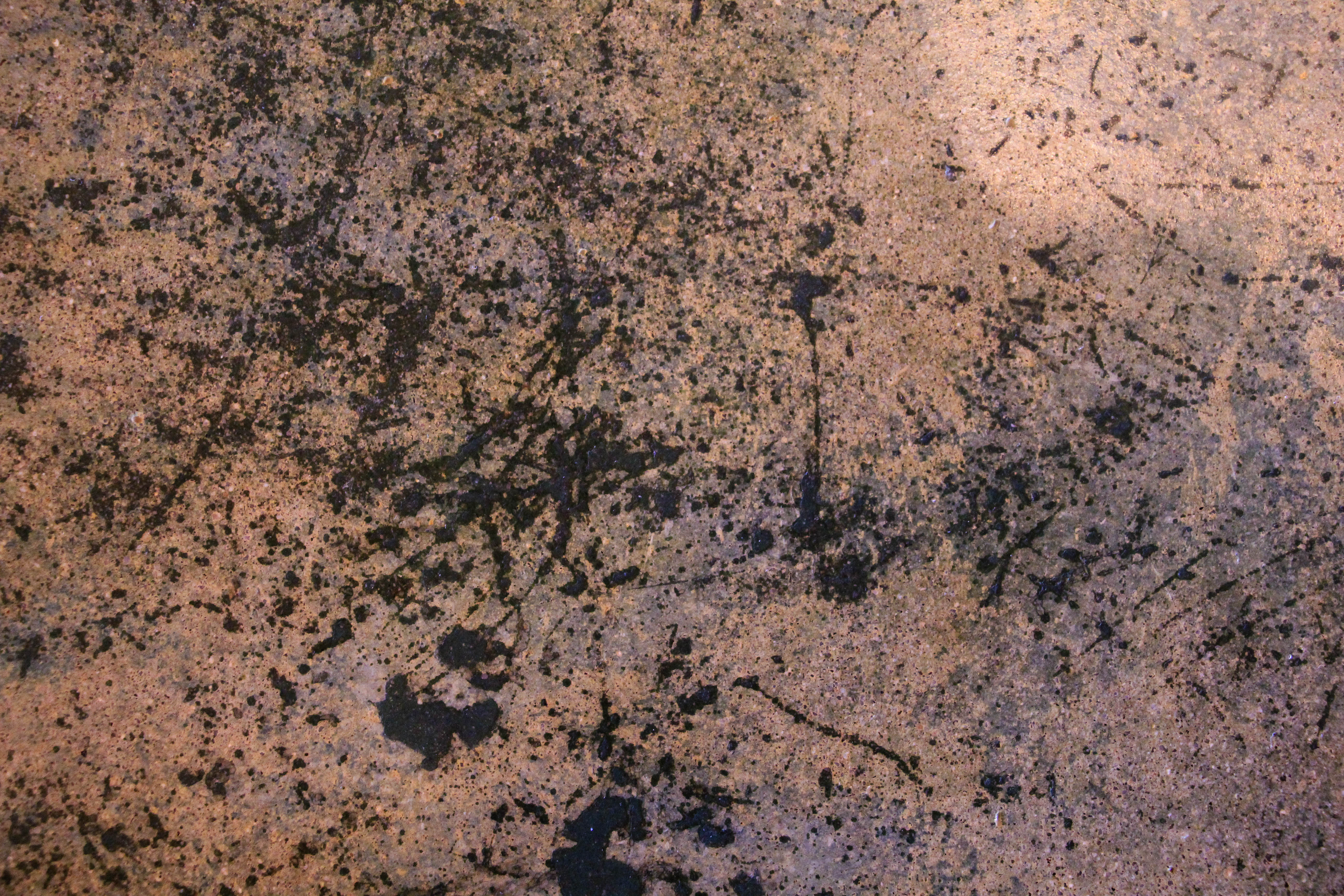 Scratched Texture Grunge Rusty Beat Up Granite Orange Stock Photo