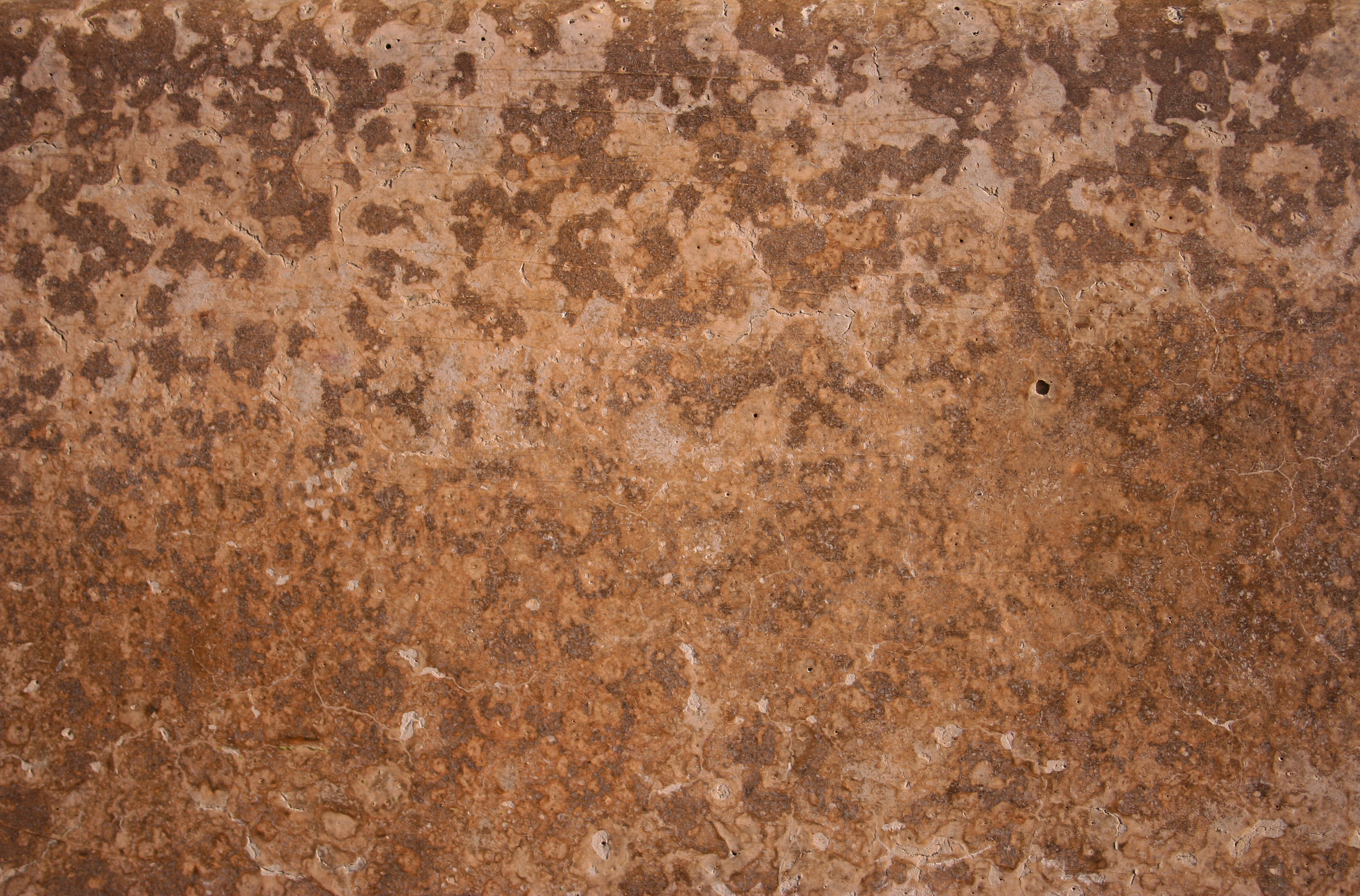 Stained Concrete Texture Stock Image Rock Stone Grunge Brown Cracked Surface Spotted