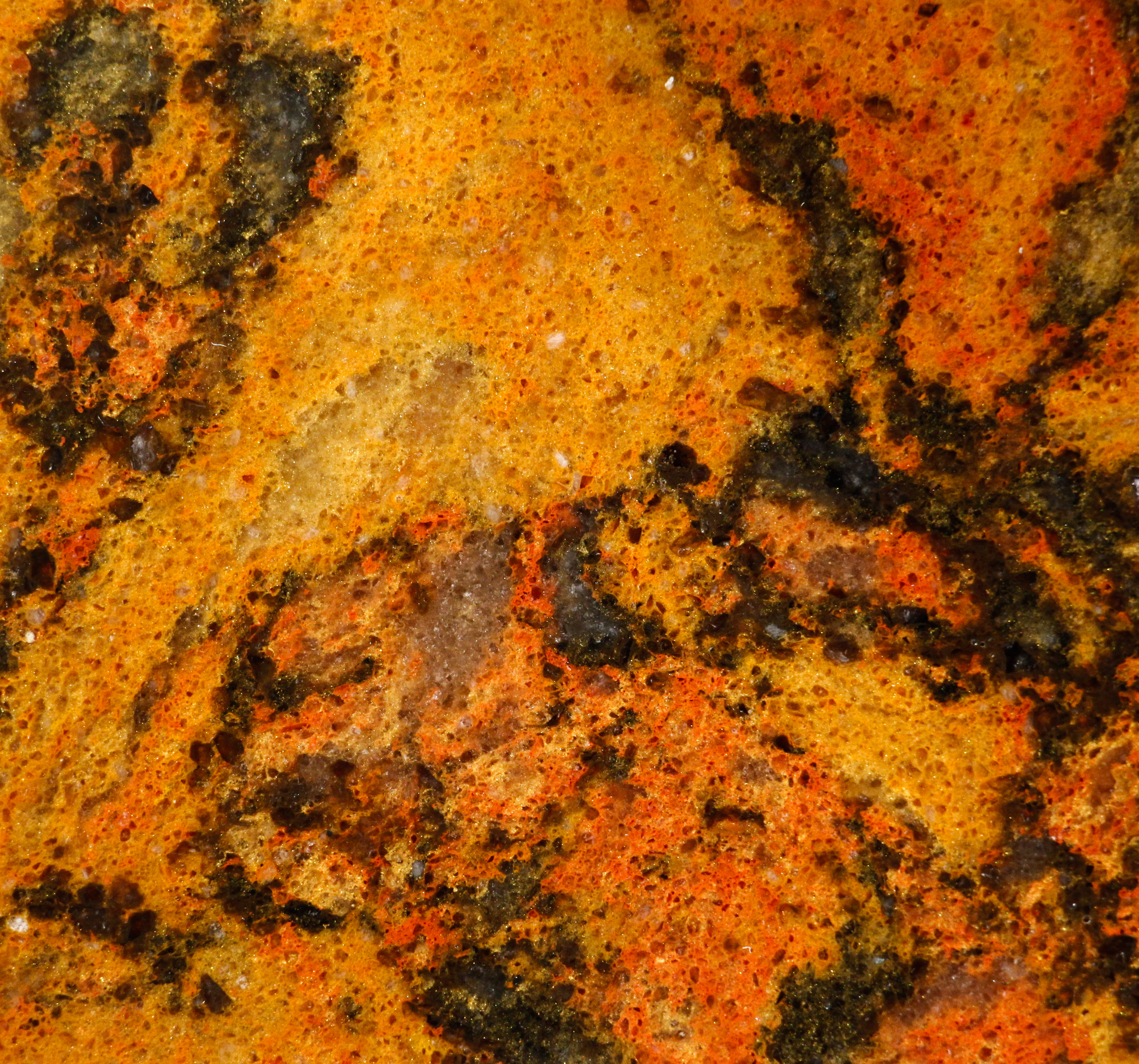 Stone Texture Orange Red Rock Gtranite Dyed Counter Surface