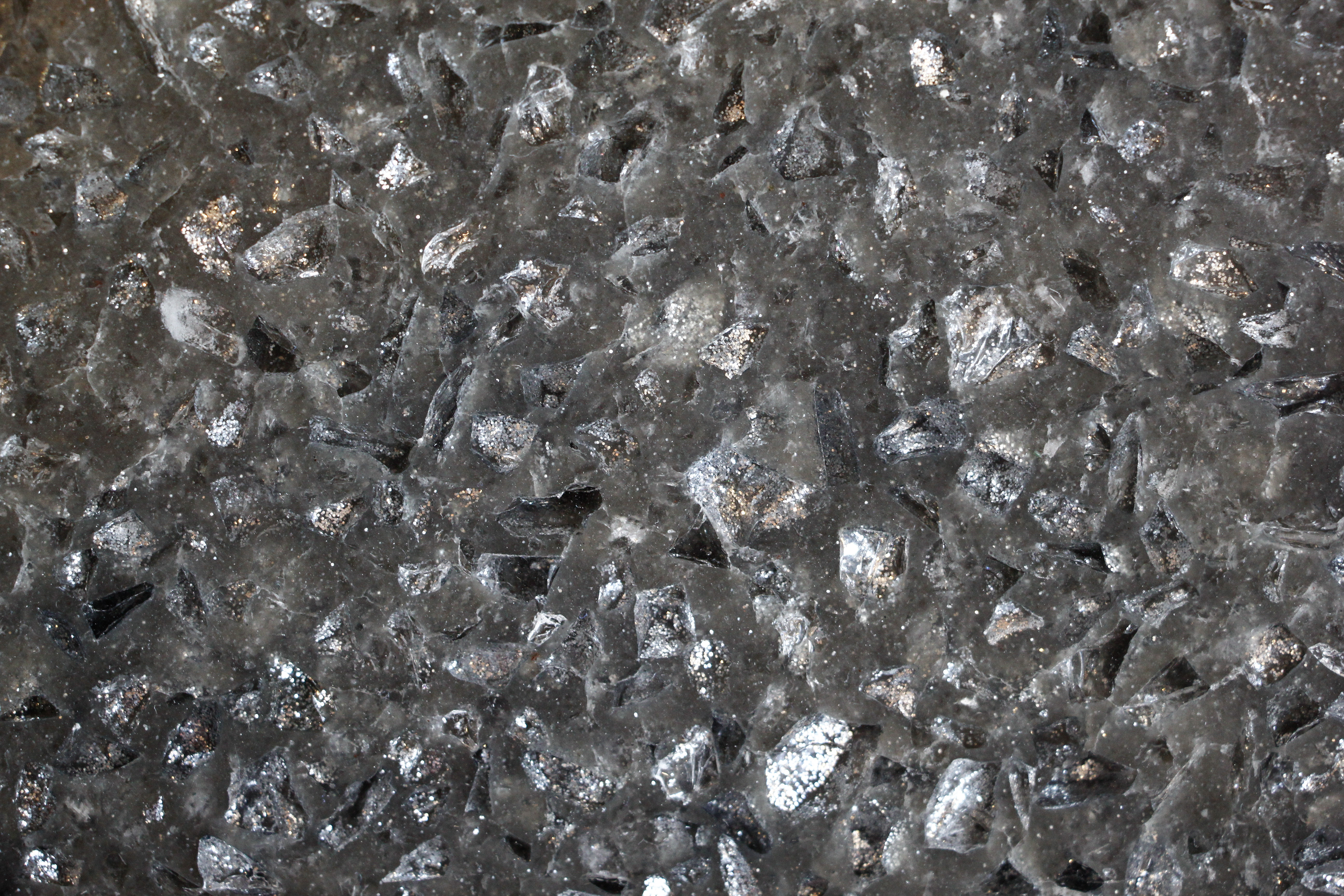 Stone Texture Shiney Counter Top Stock Photo Silver