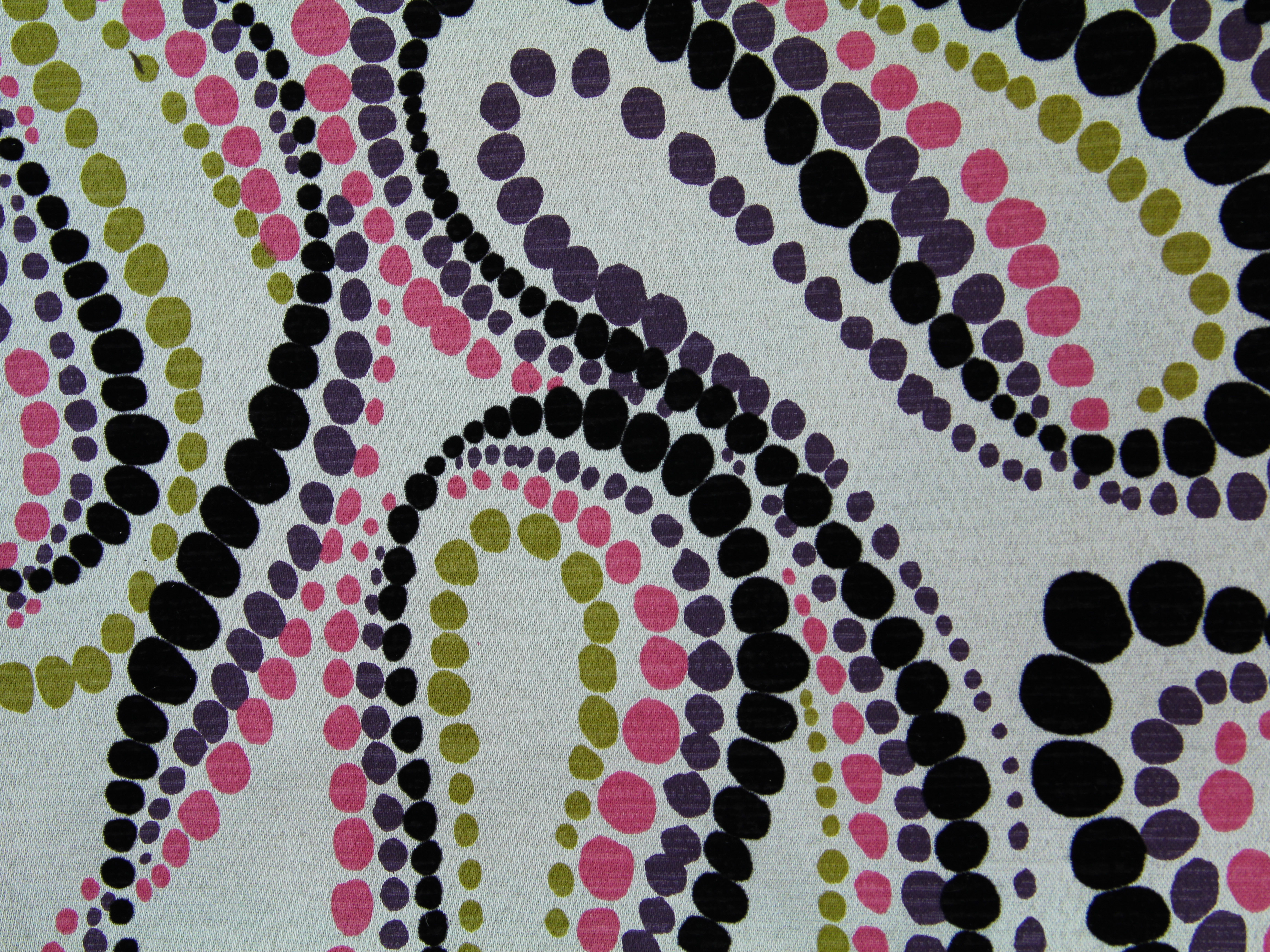 Swirl Fabric Texture Poka Dots Spot Pink Cloth Pattern Spotted