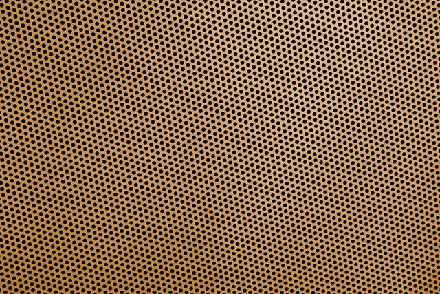 Texturex Metal Dizzy Copper Circle Hole Texture