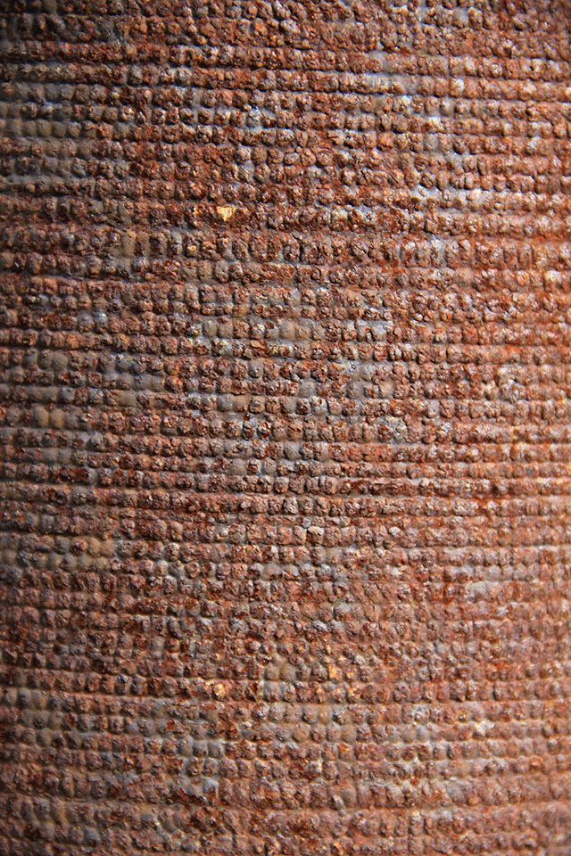 Texturex Metal Pipe Ripples Rust Red Dirty Grungy Rusty Texture