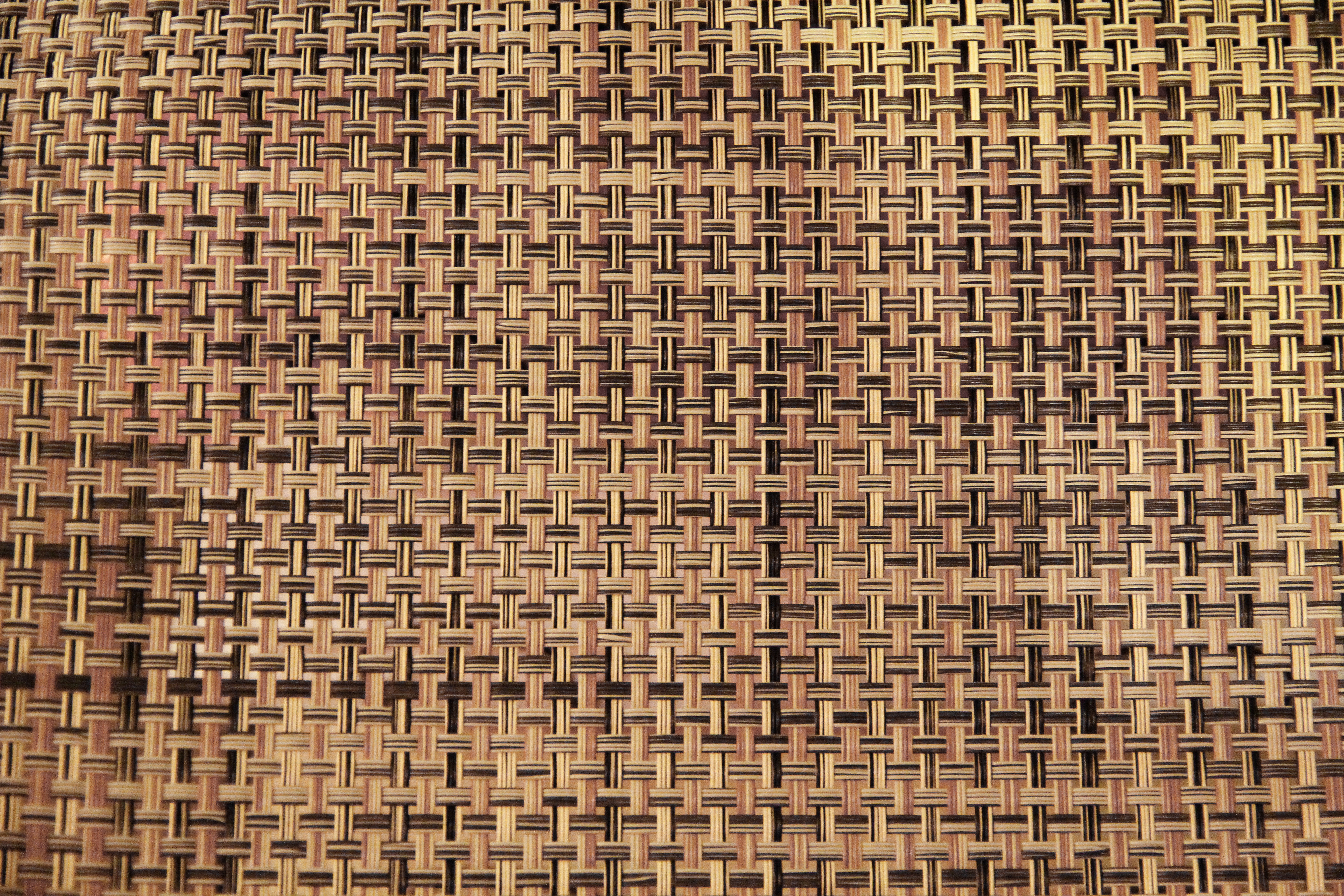 Wood Weave Texture Place Mat Fibers