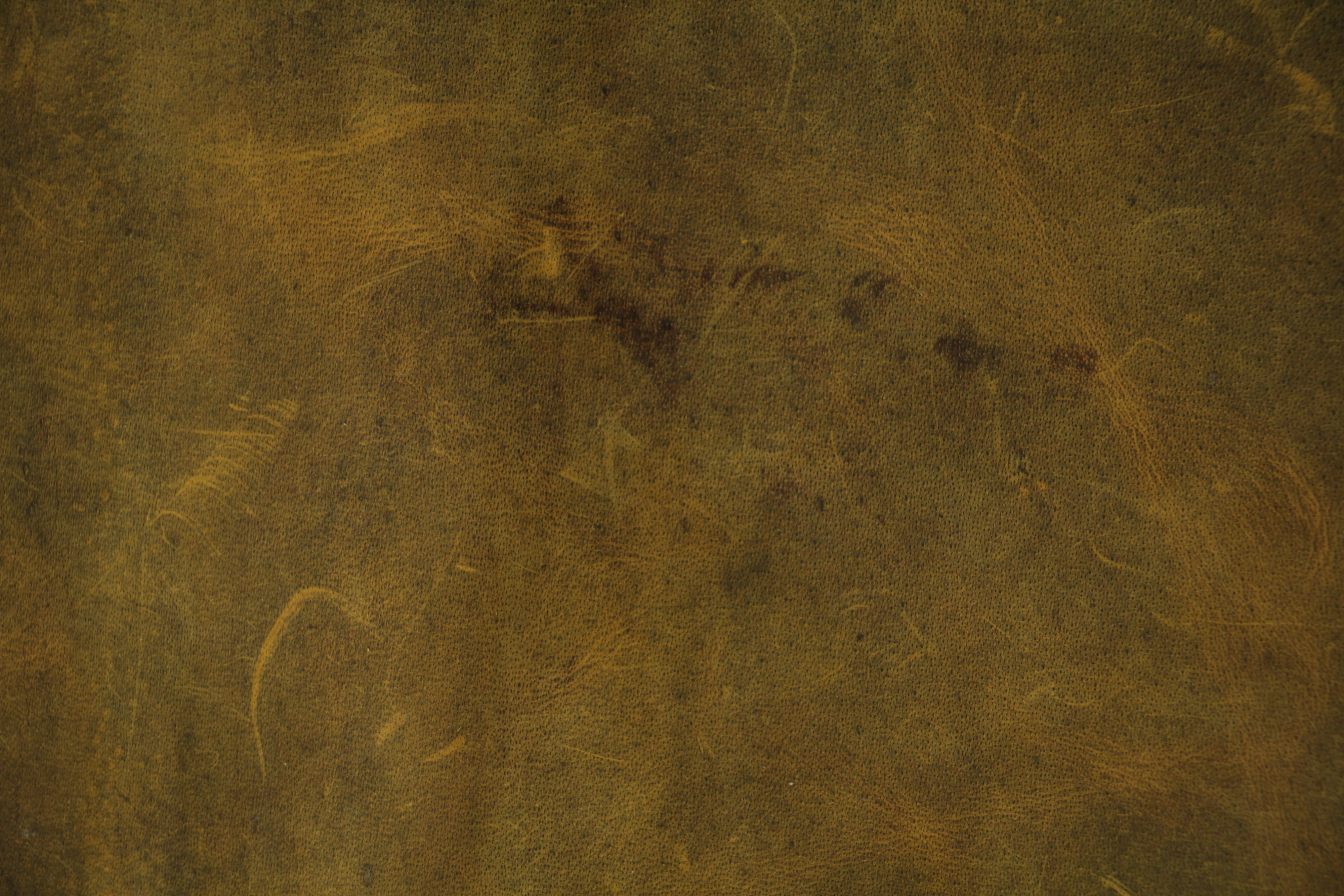 Yellow Leather Texture Grunge Photo Scratched Soft Material Fabric Wallpaper