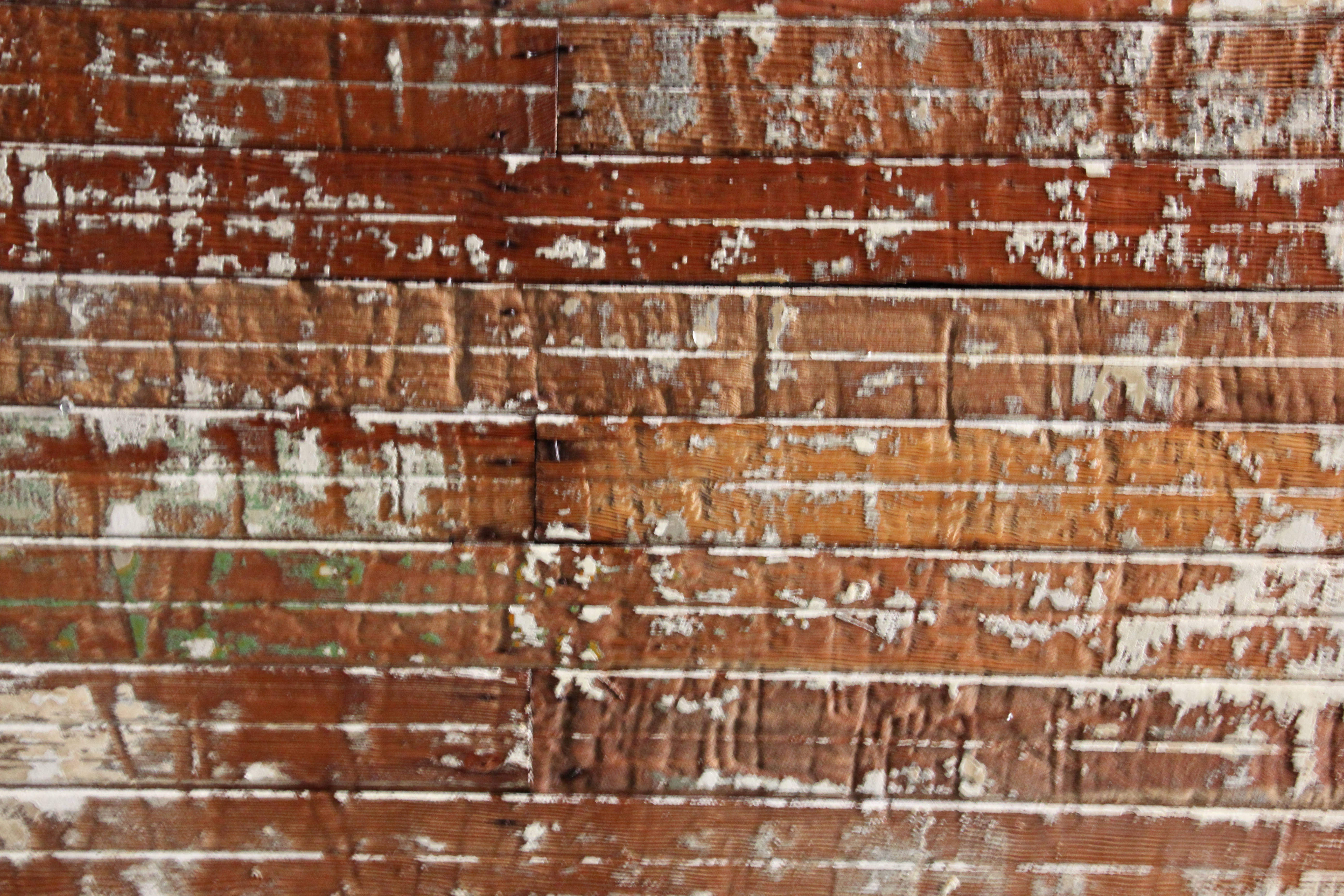 Brick Photo With White Splash On Top Of Red