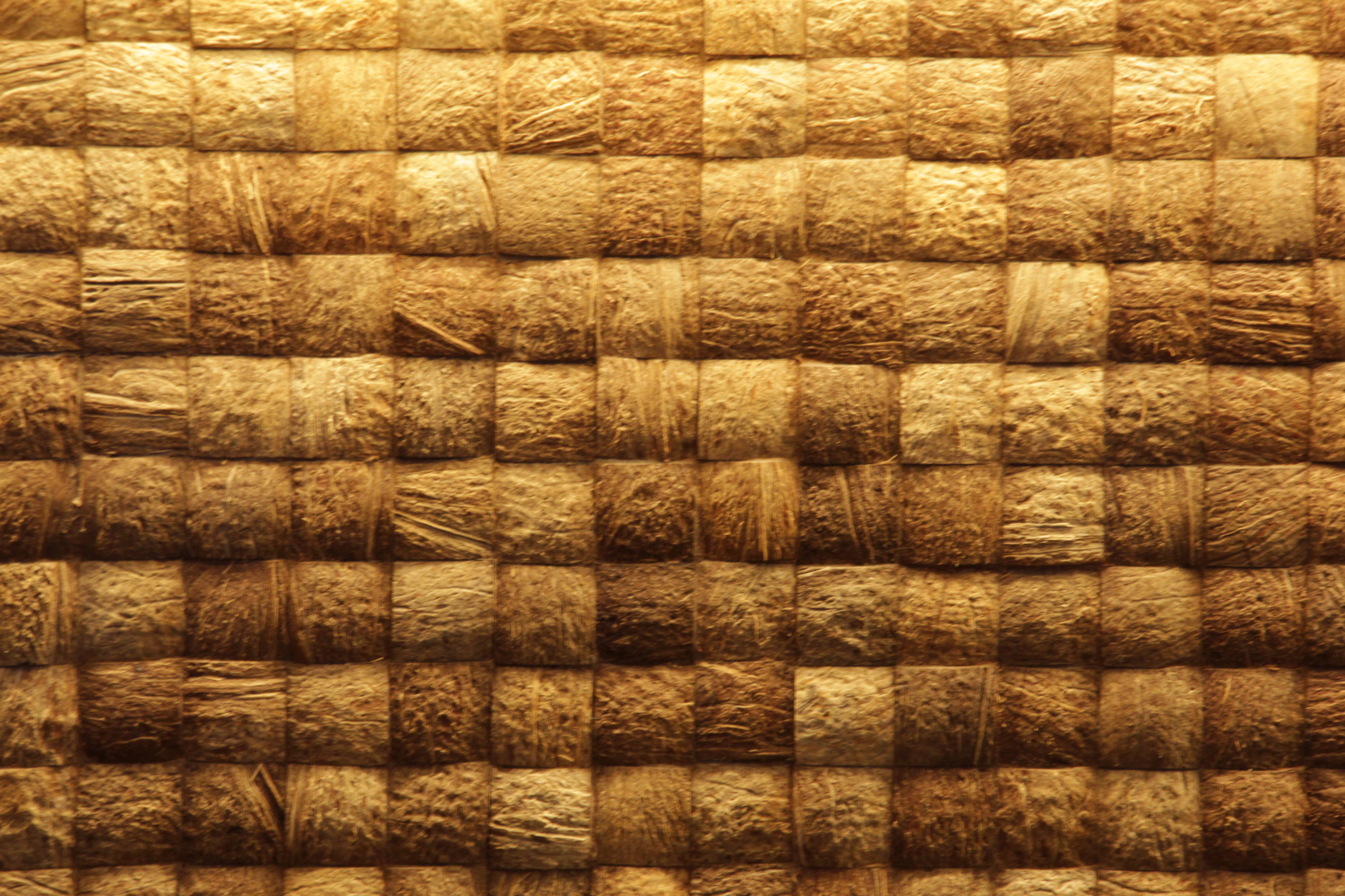 Fabric Farming Hay Photo With Wheat Pattern