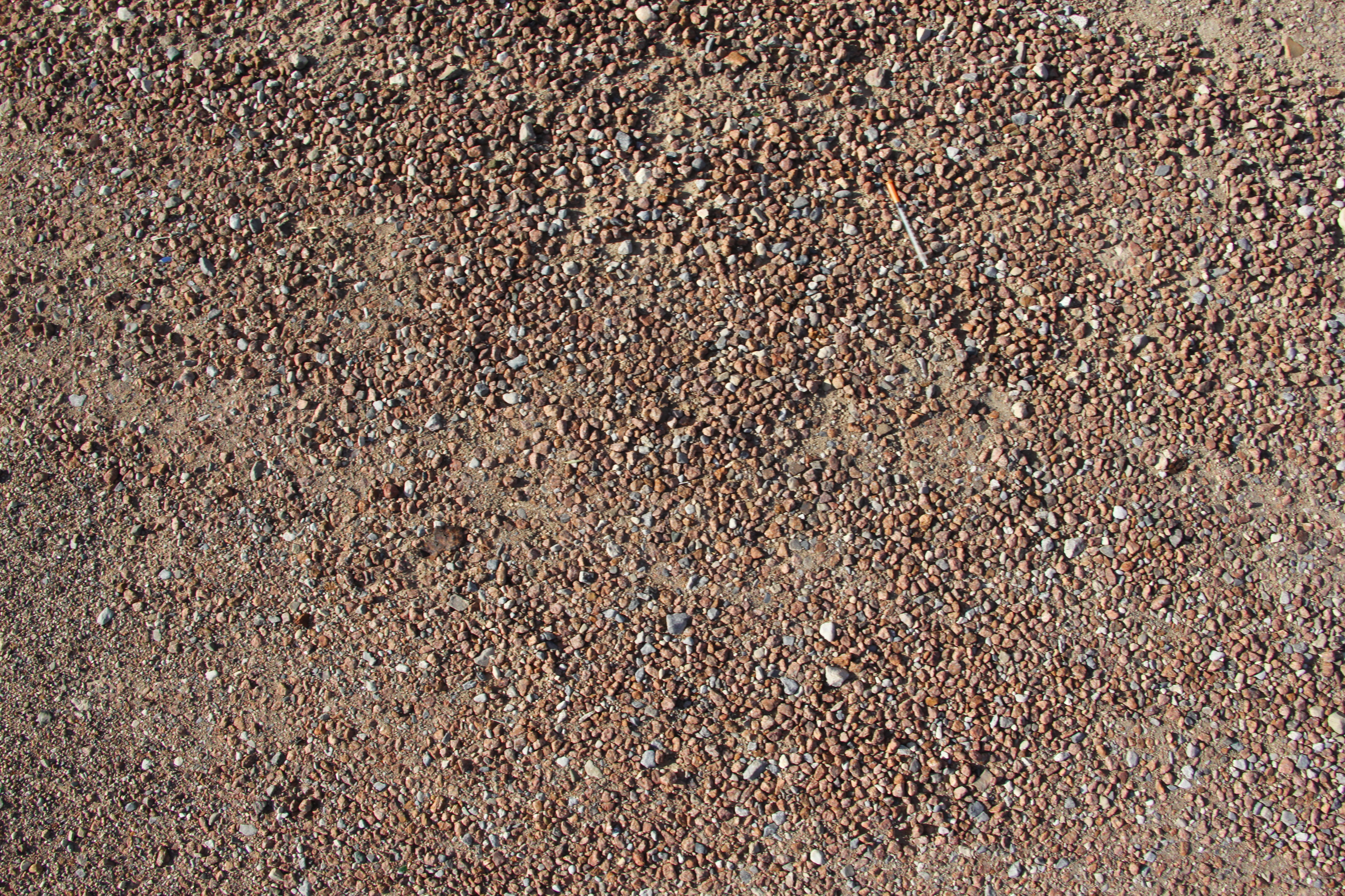 Ground Outside Mini Pebble Rocks Farm