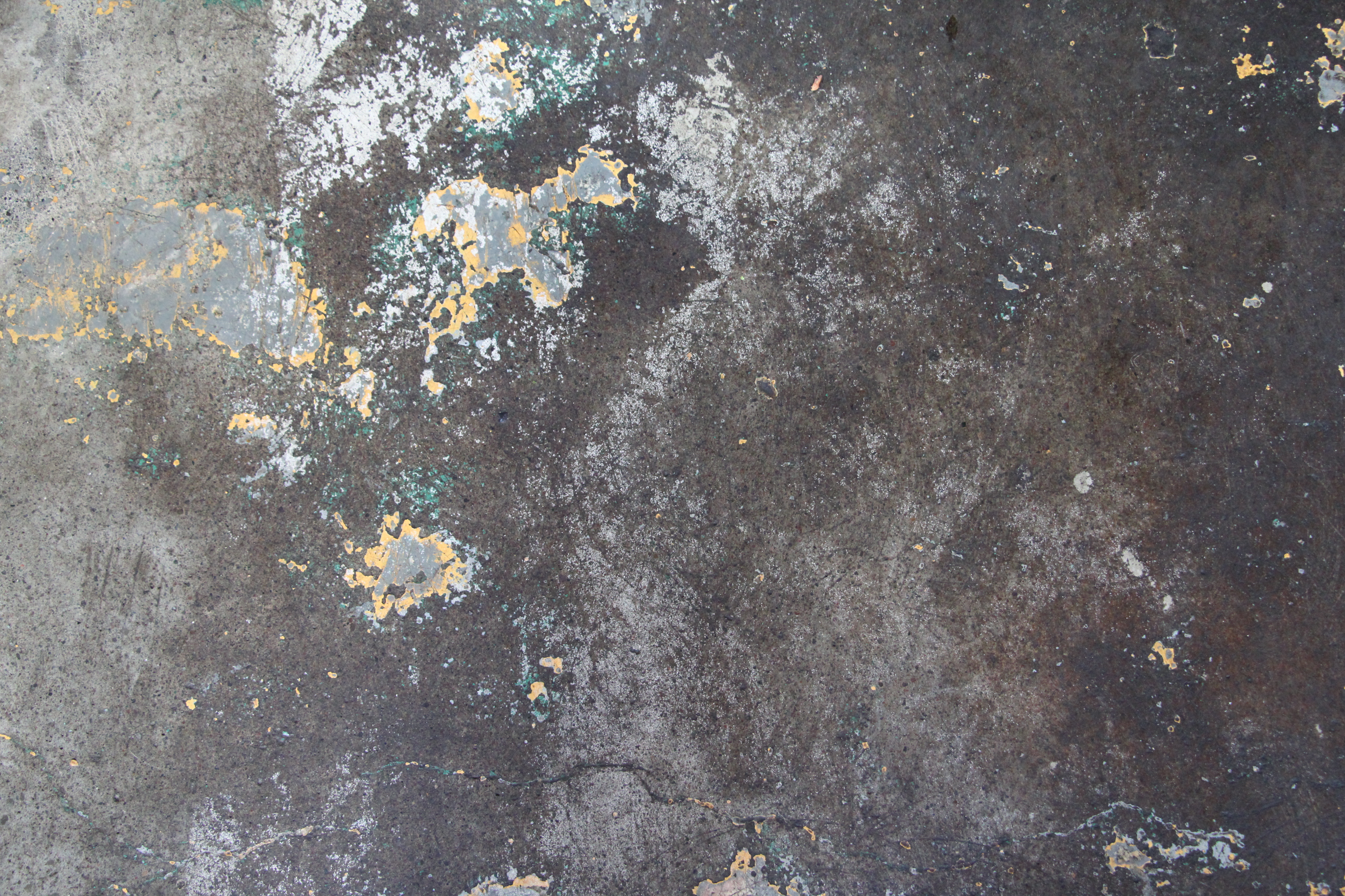 Grunge Concrete Floor White Gray Material