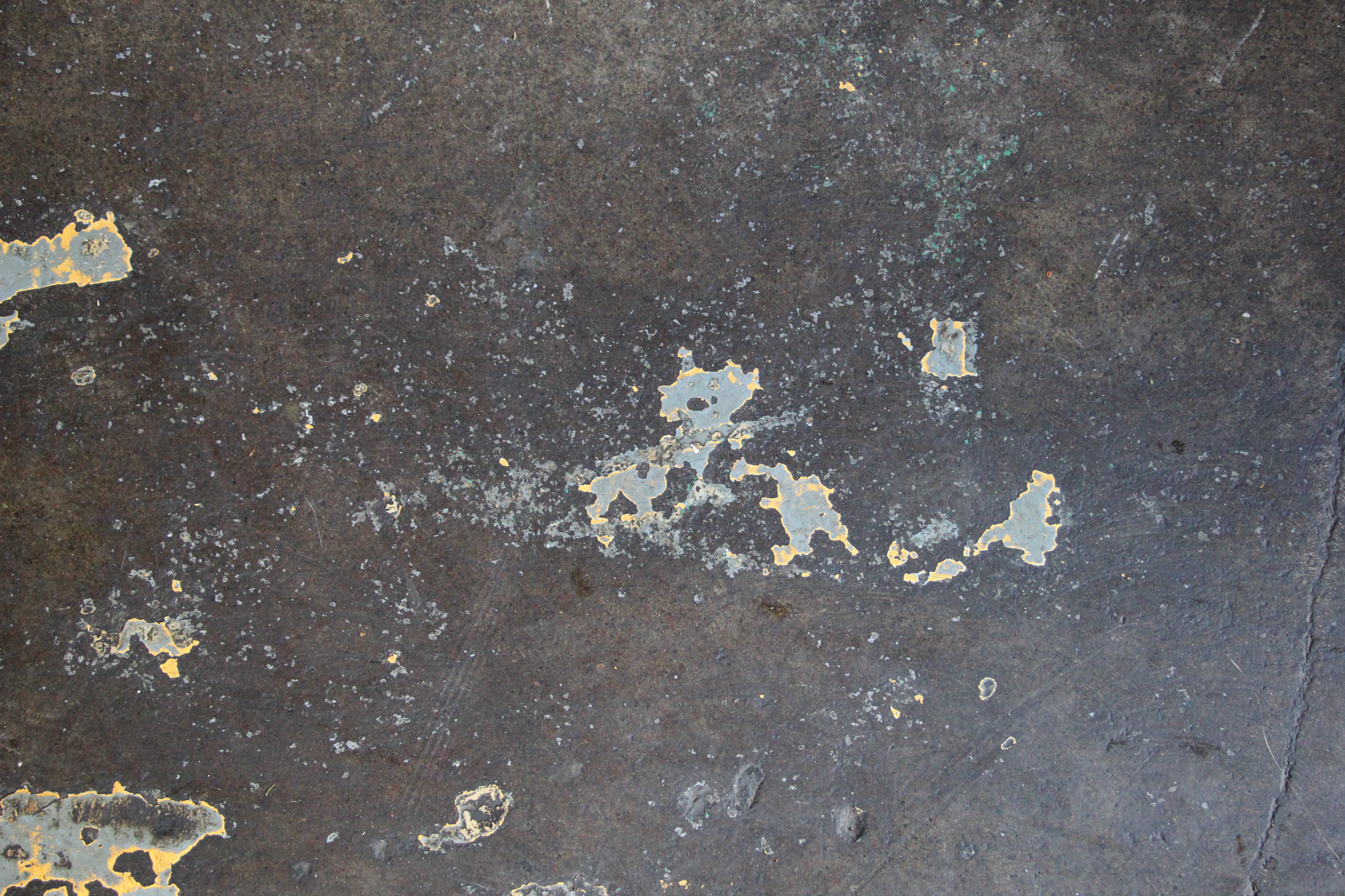 Grunge Moon Like Surface On Floor