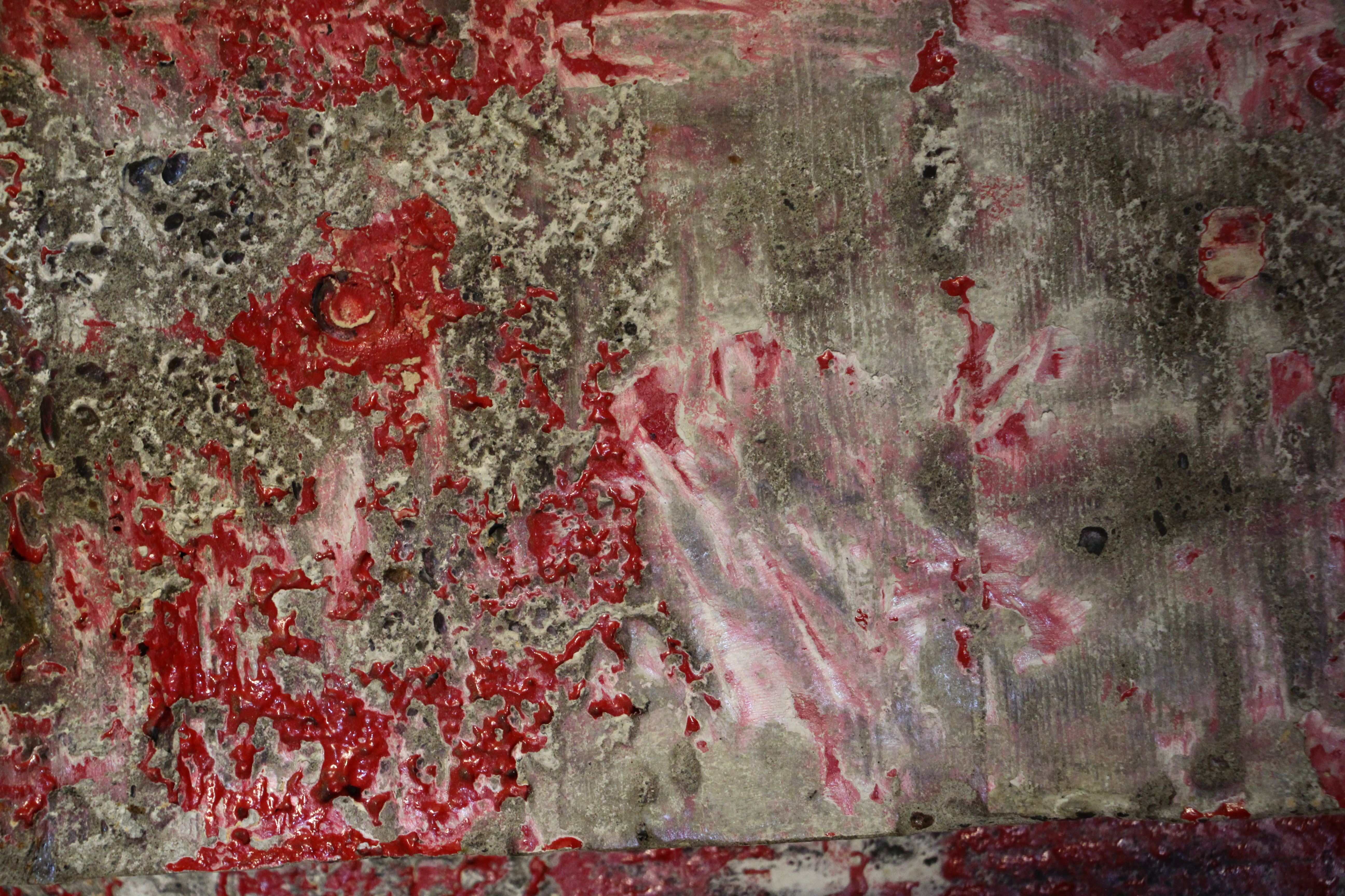 Grunge Old Red Brick View