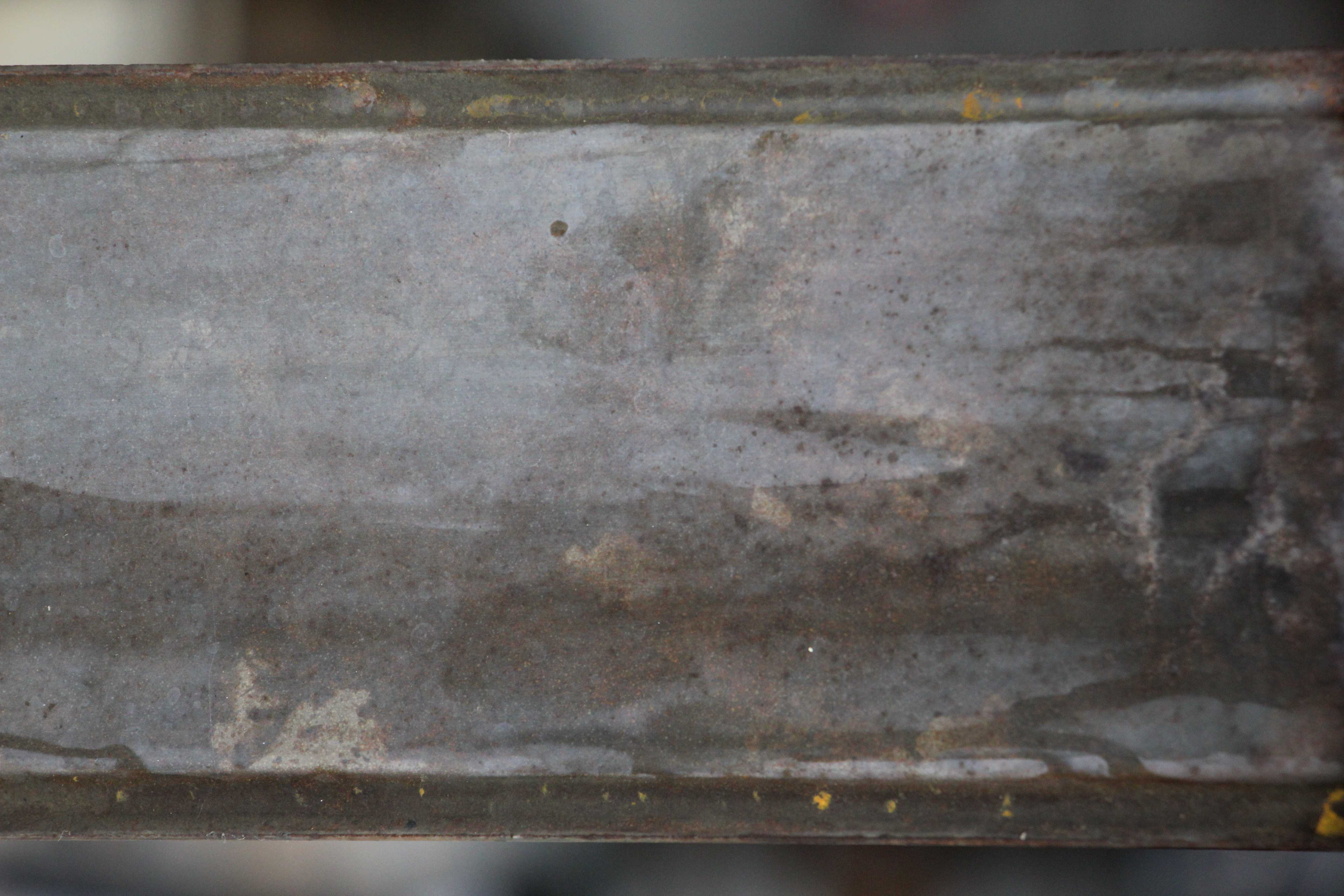 Metal Fence Side View Zoomed In