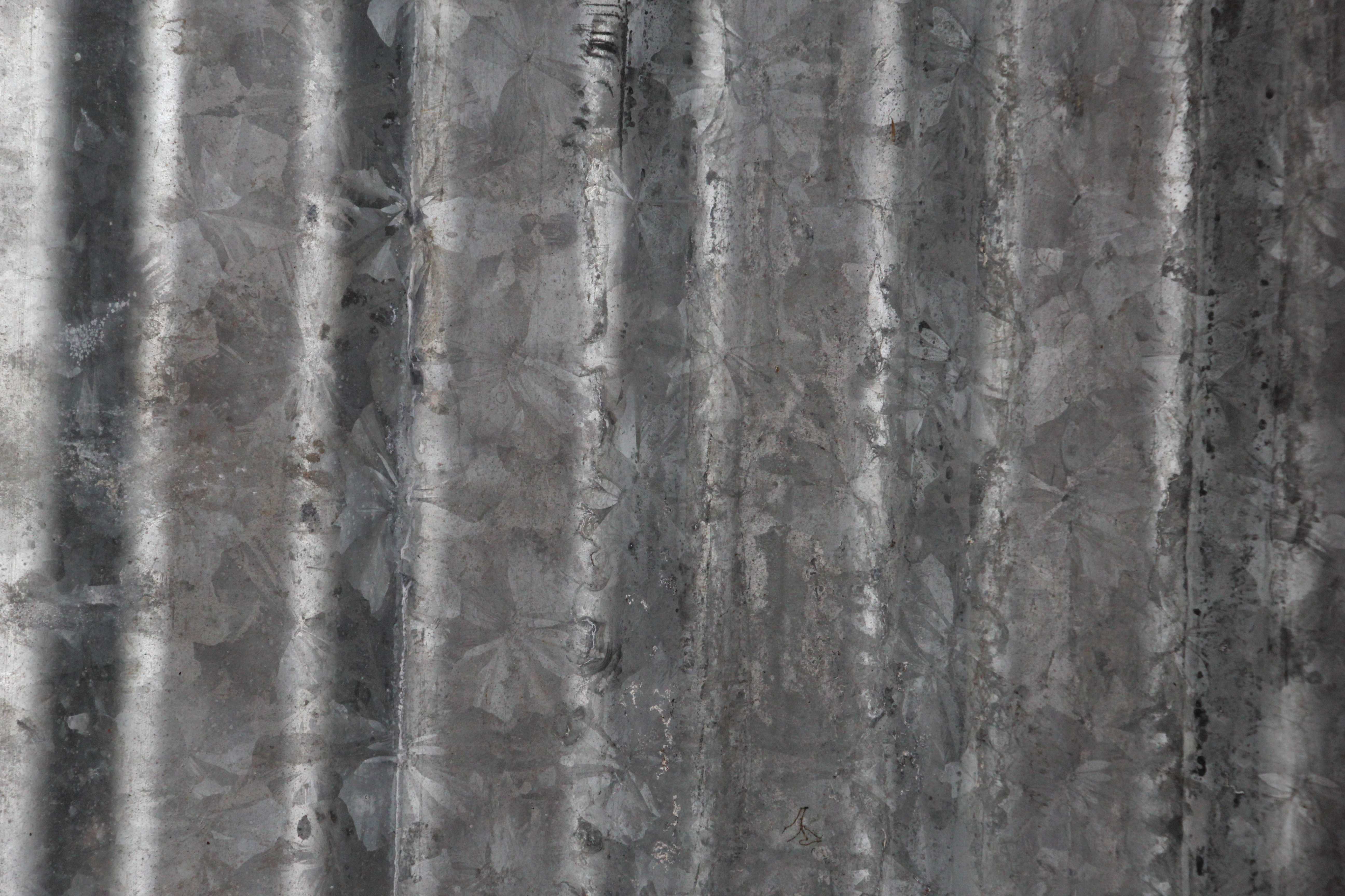 Metal Fence With Surrogated Stripes