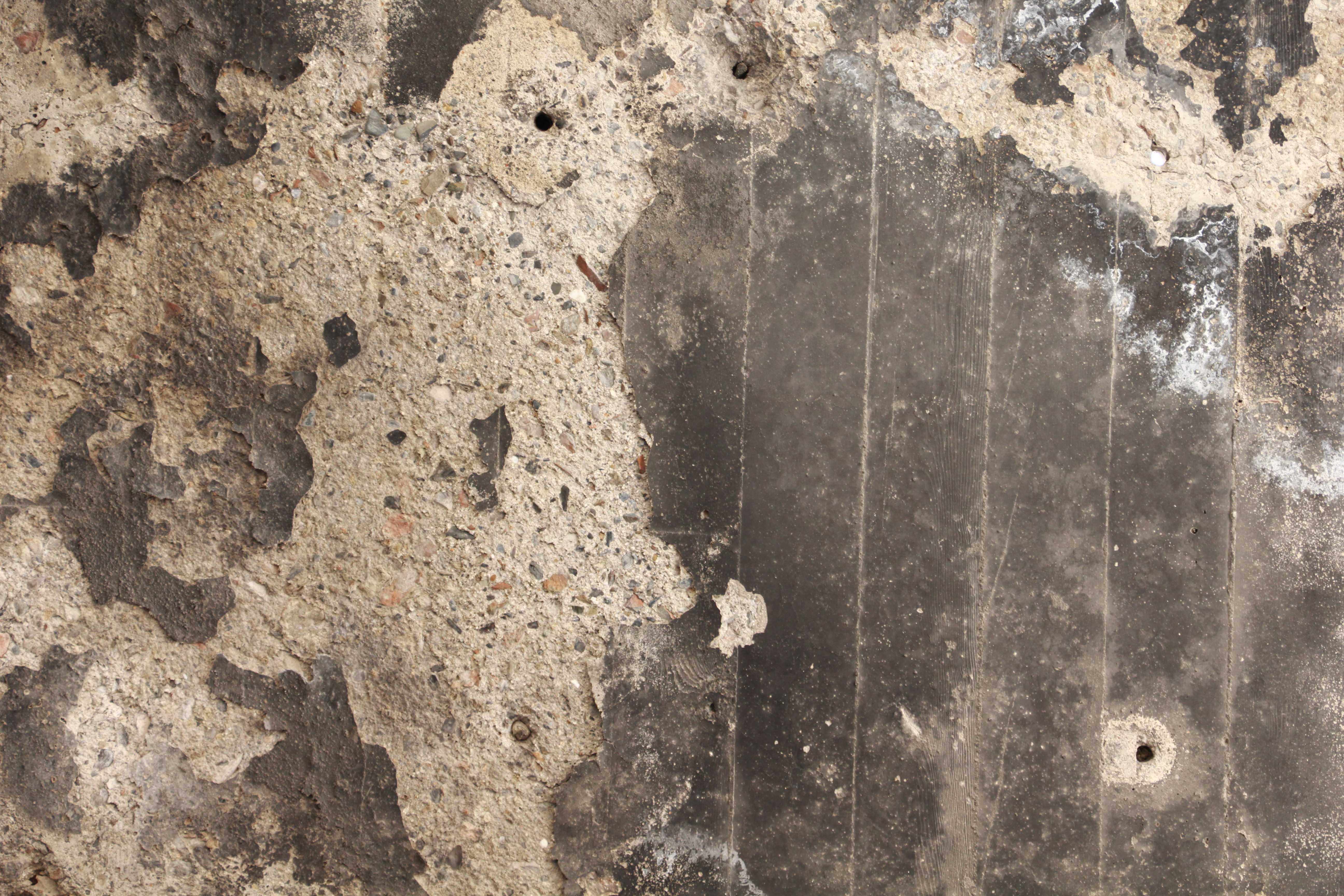 Metal Wall With Grunge Pattern