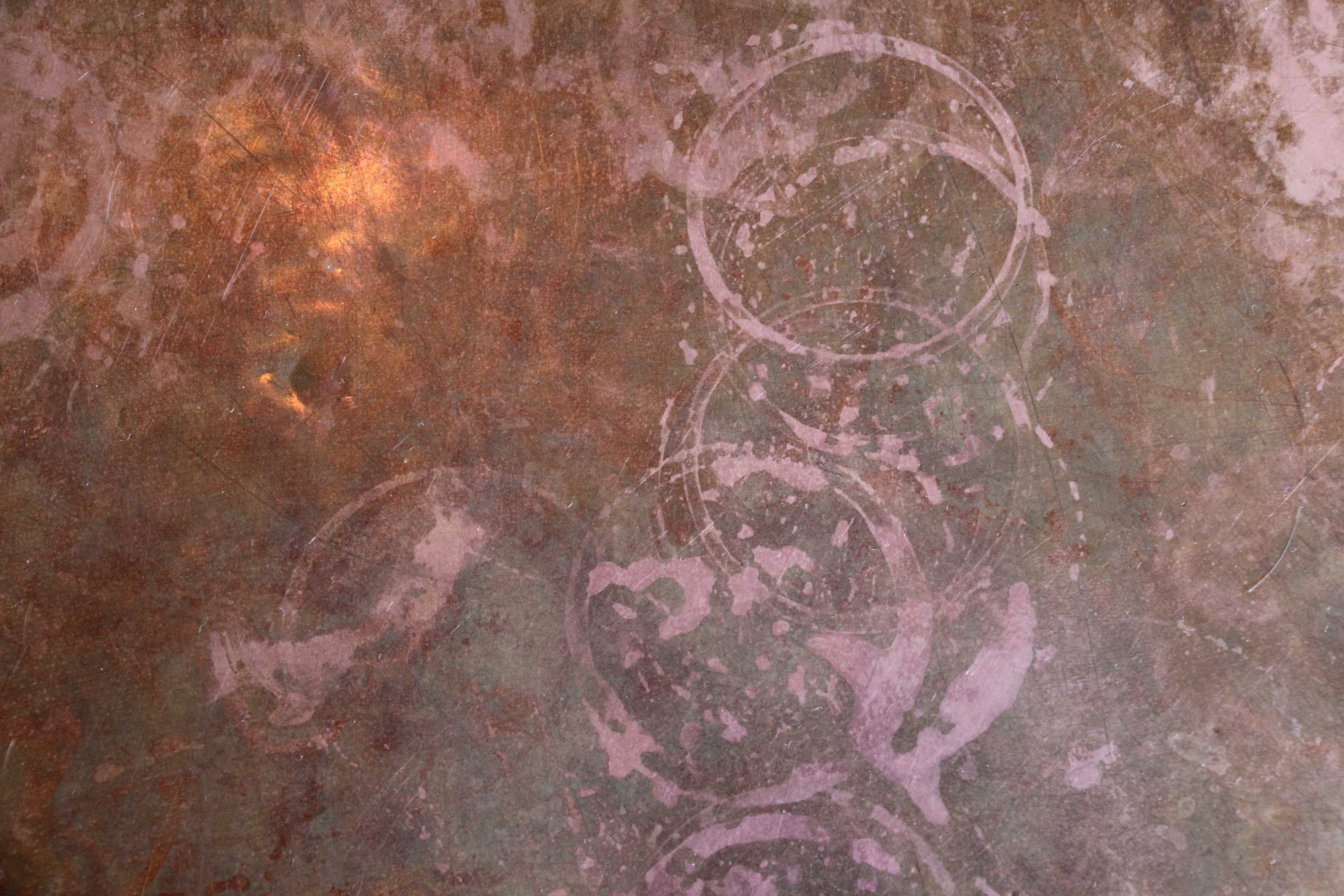 Metal Wallpaper Photo With Baby Figure