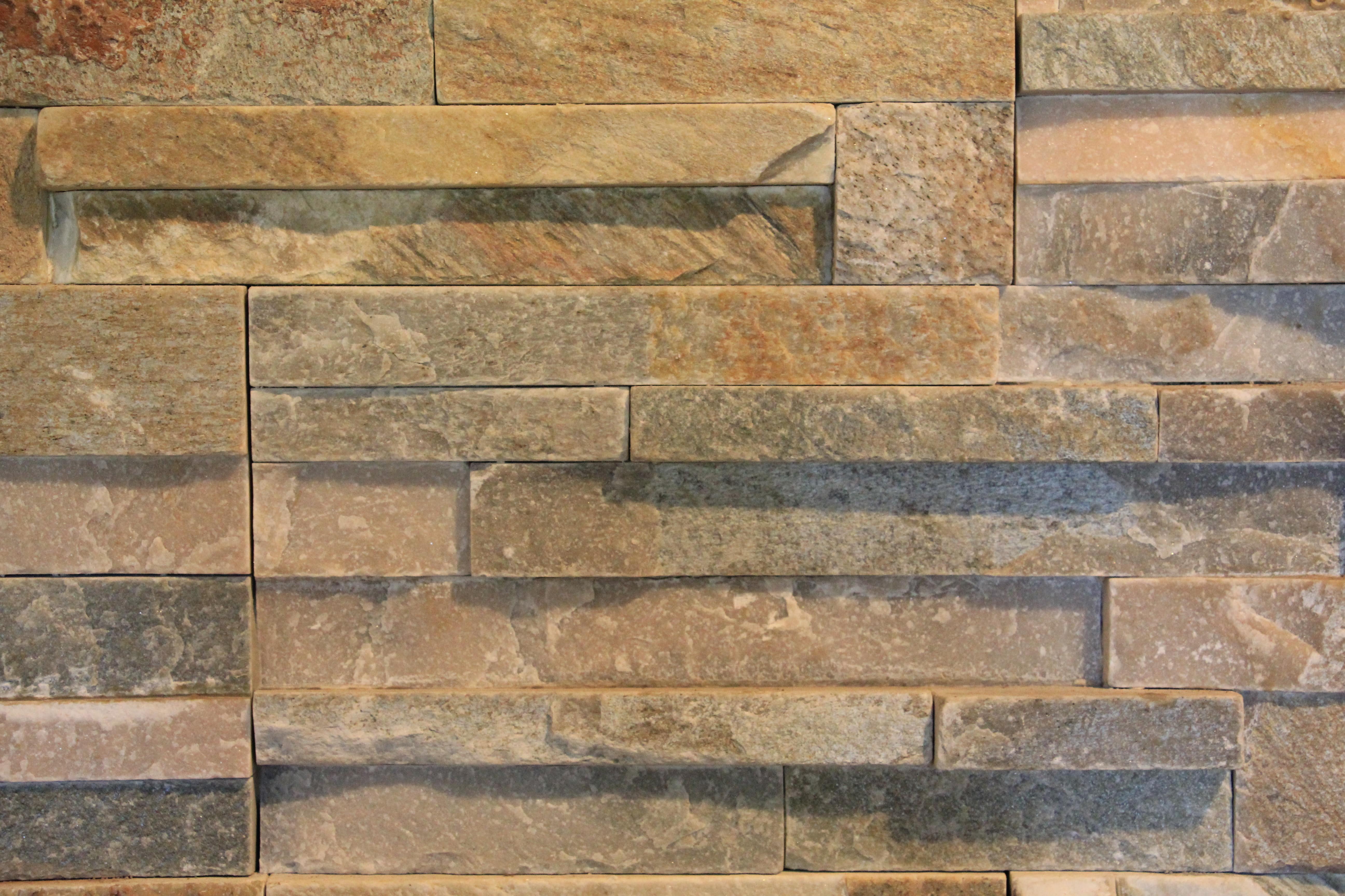 Stone Accent Tile Brown And White In Color