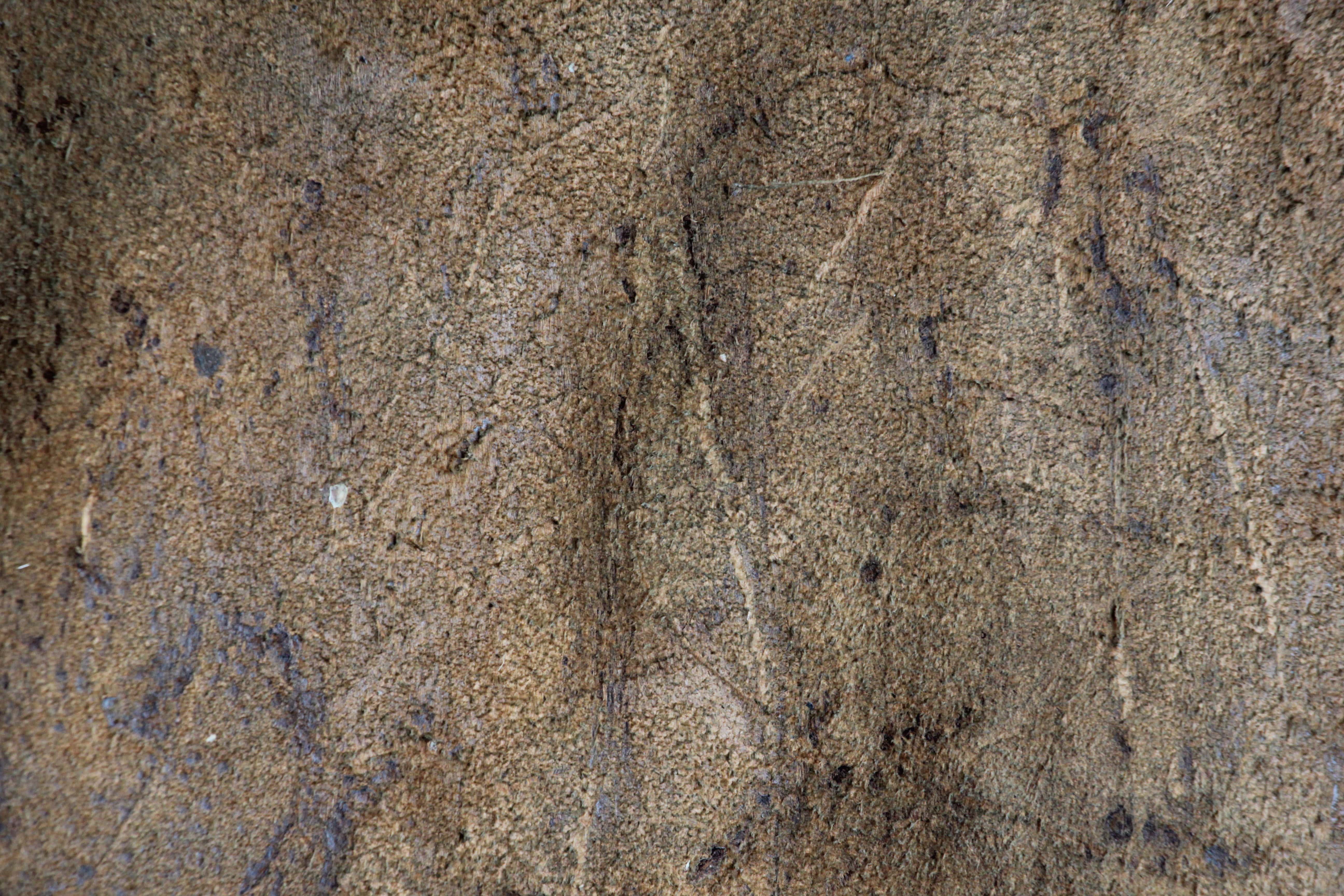 Stone Brown Criss Cross Lines White Touch