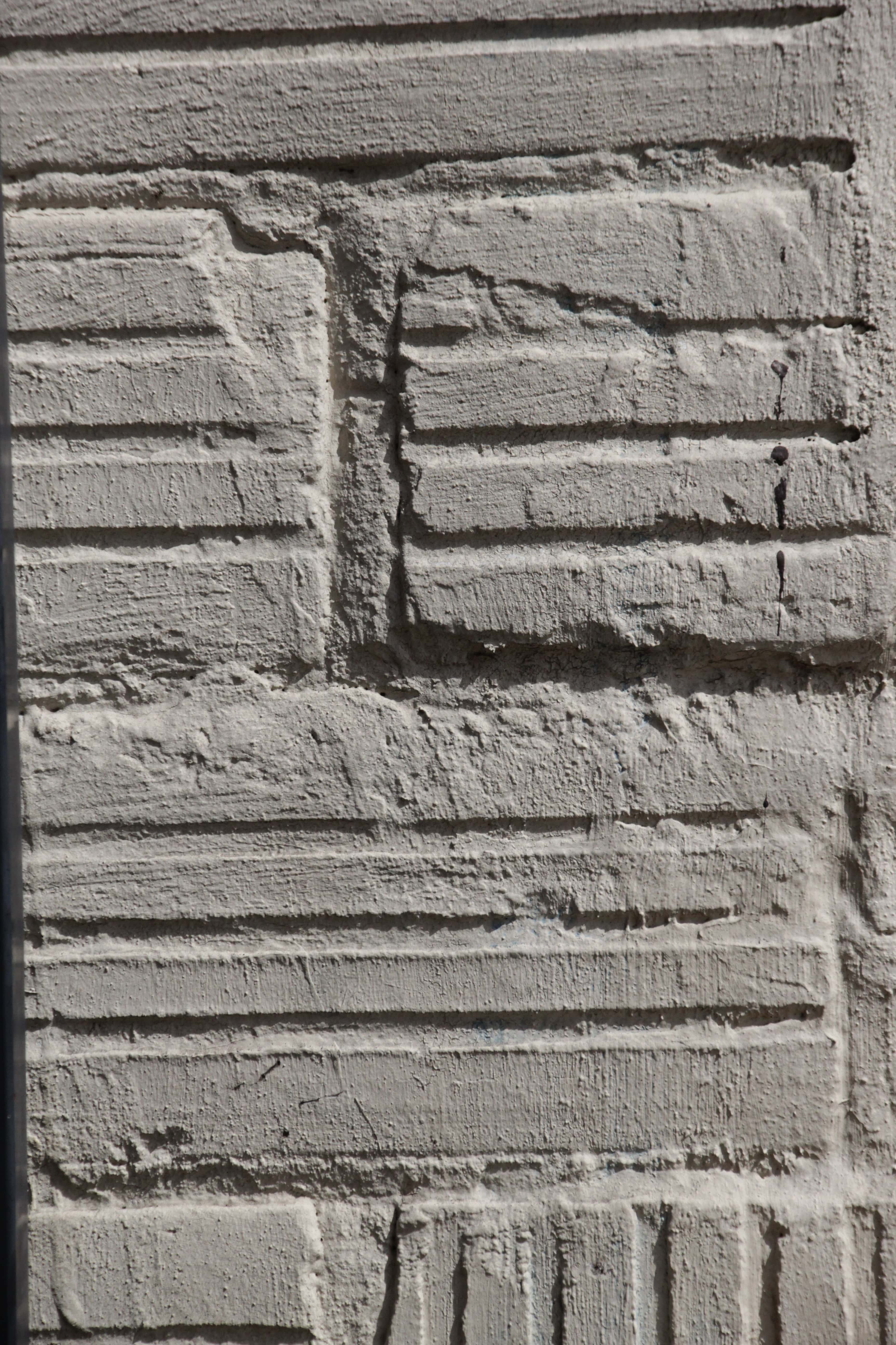 Stone Gray White Concrete With Horizonal Lines