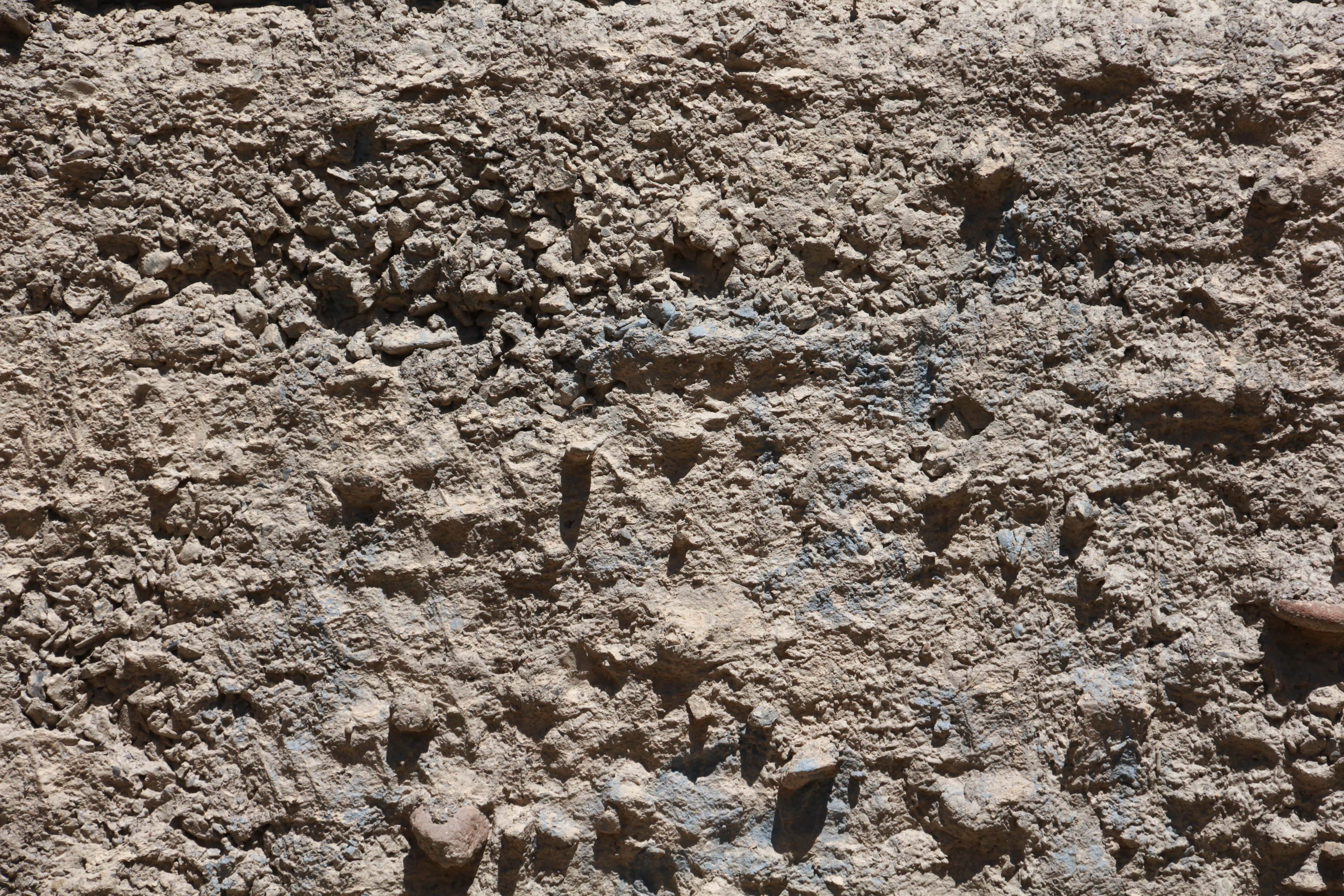 Stone Rock Formation In Wall