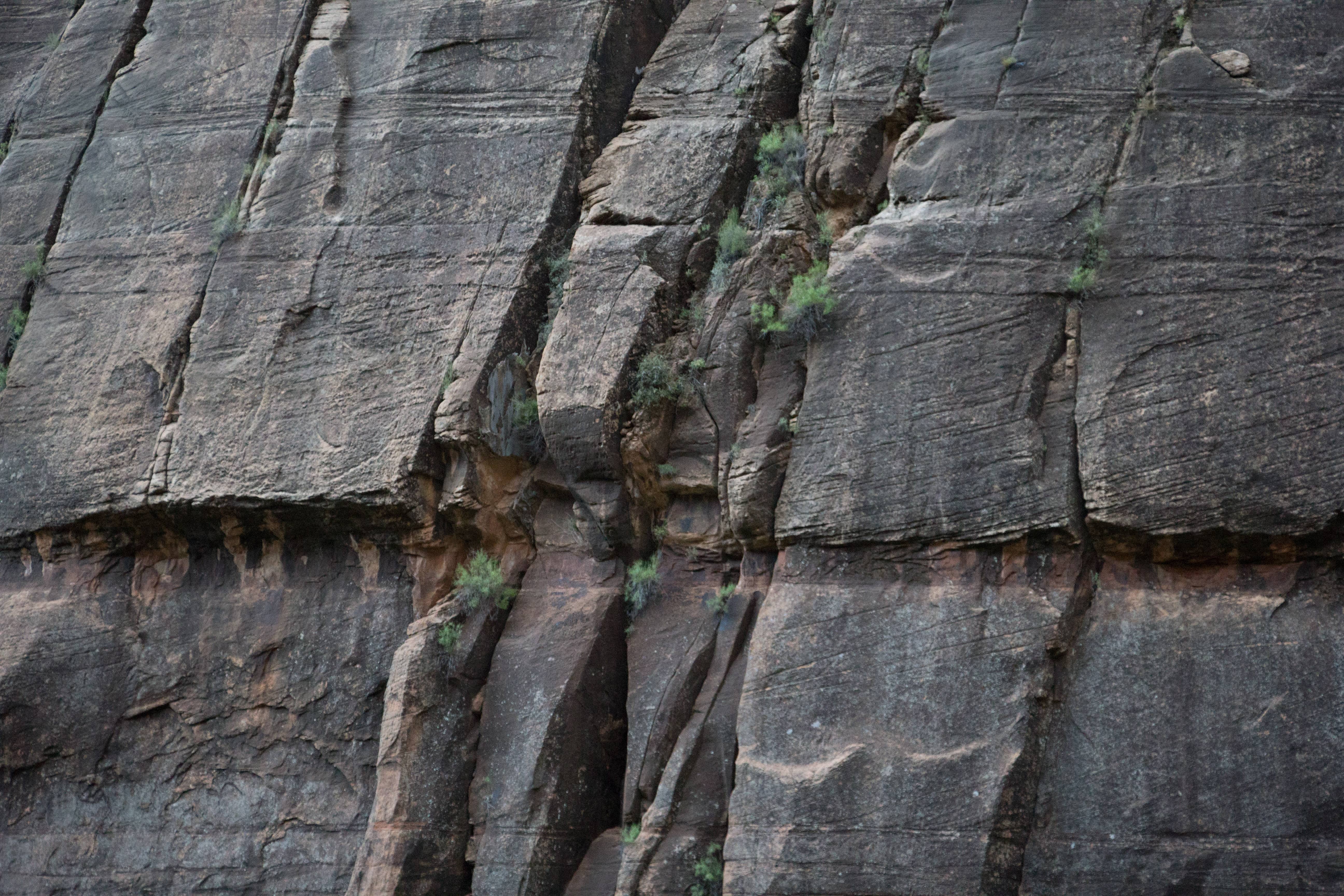 Stone Wall Pattern Horizontal Line